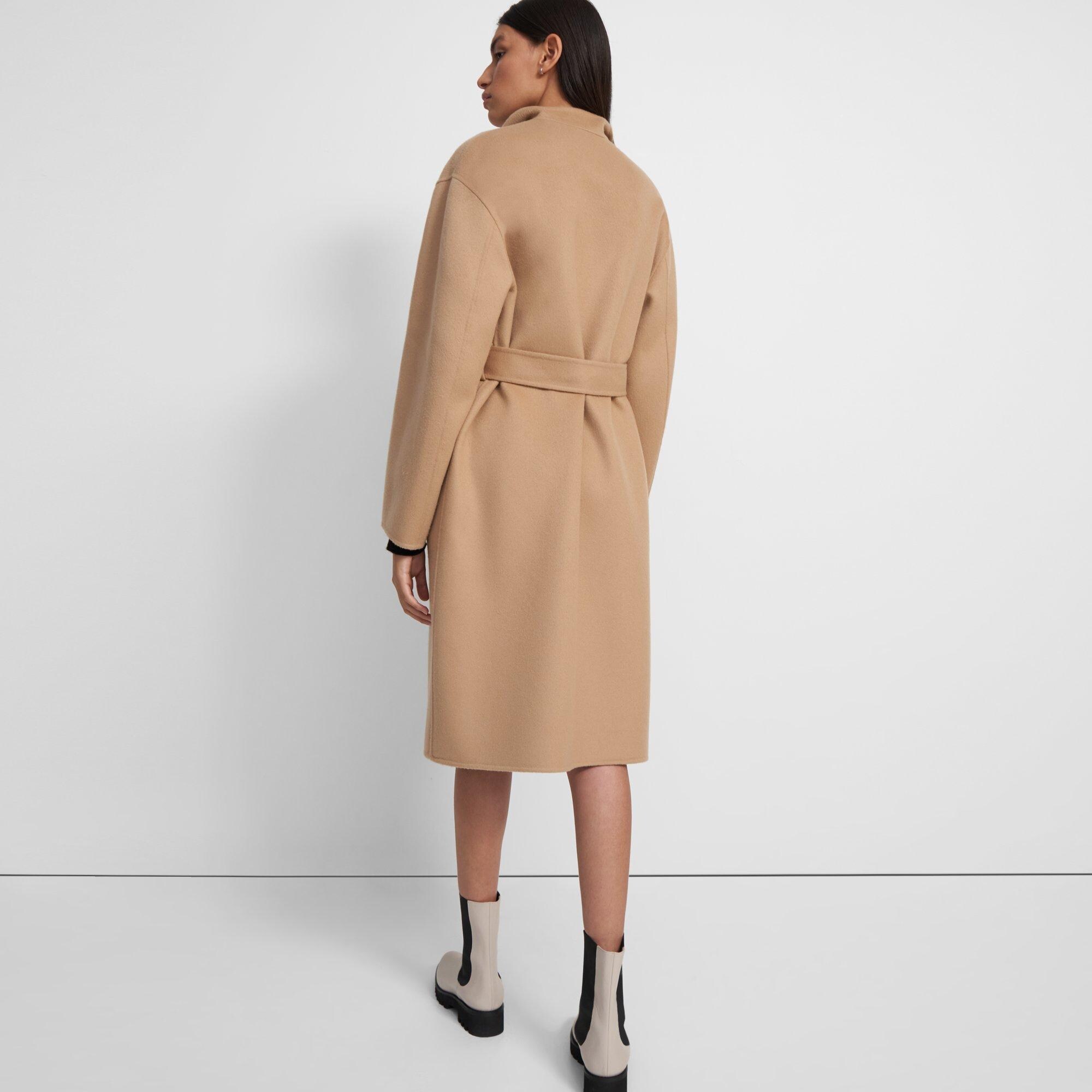 Trench Coat in Double-Face Wool-Cashmere