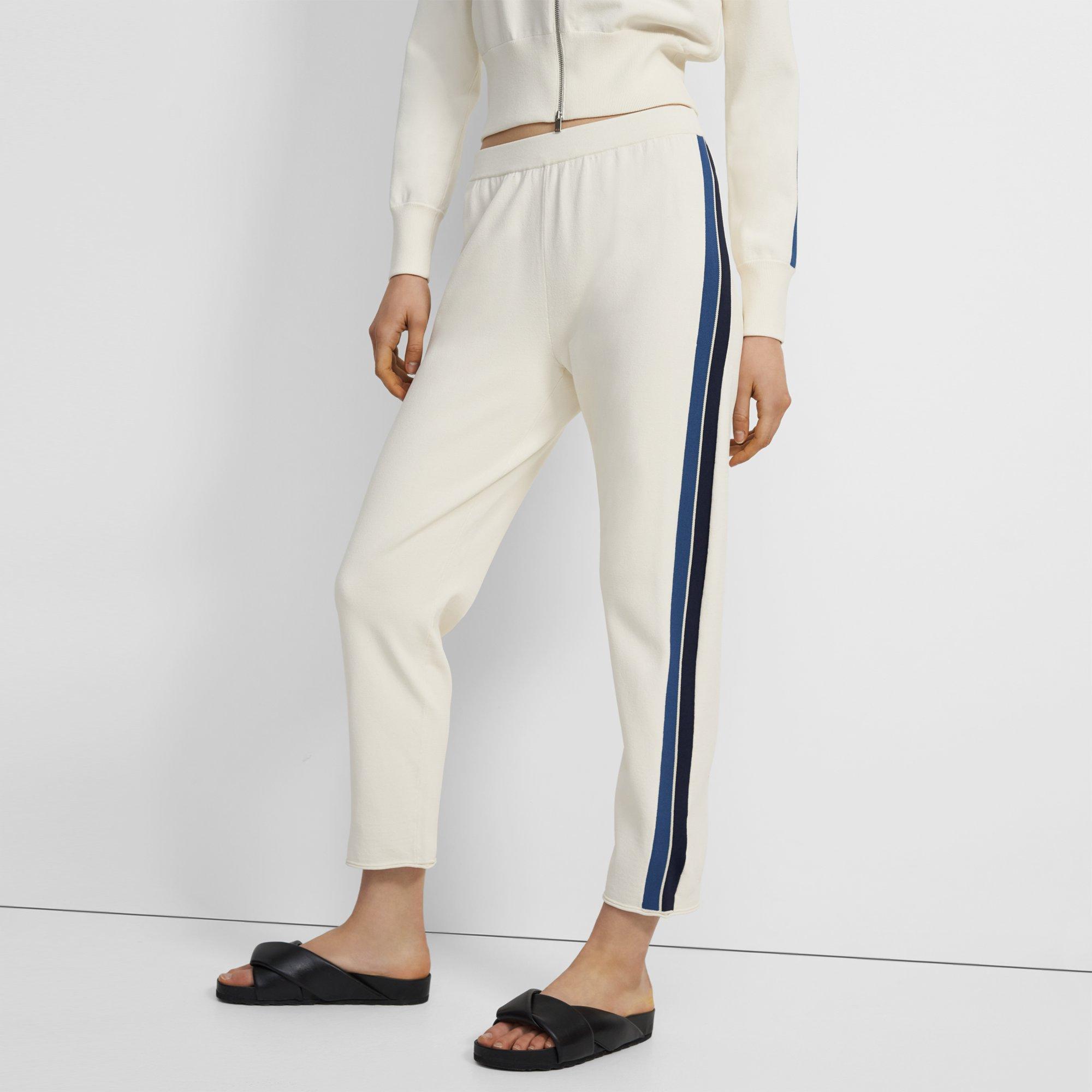 side stripe suit pants