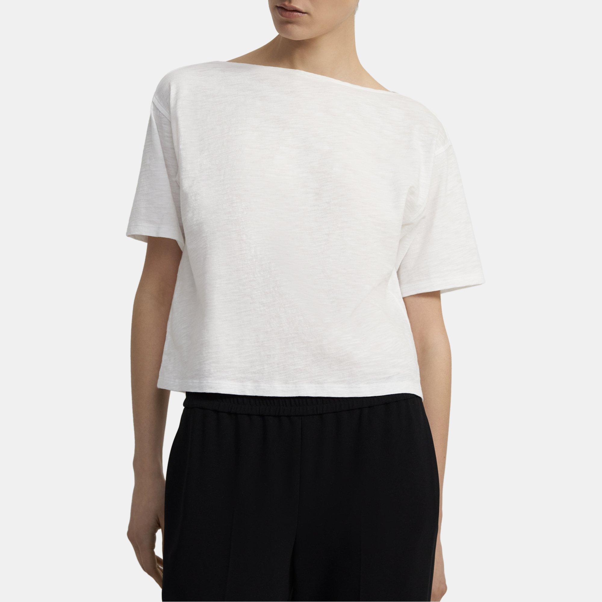 Straight Tee in Organic Cotton