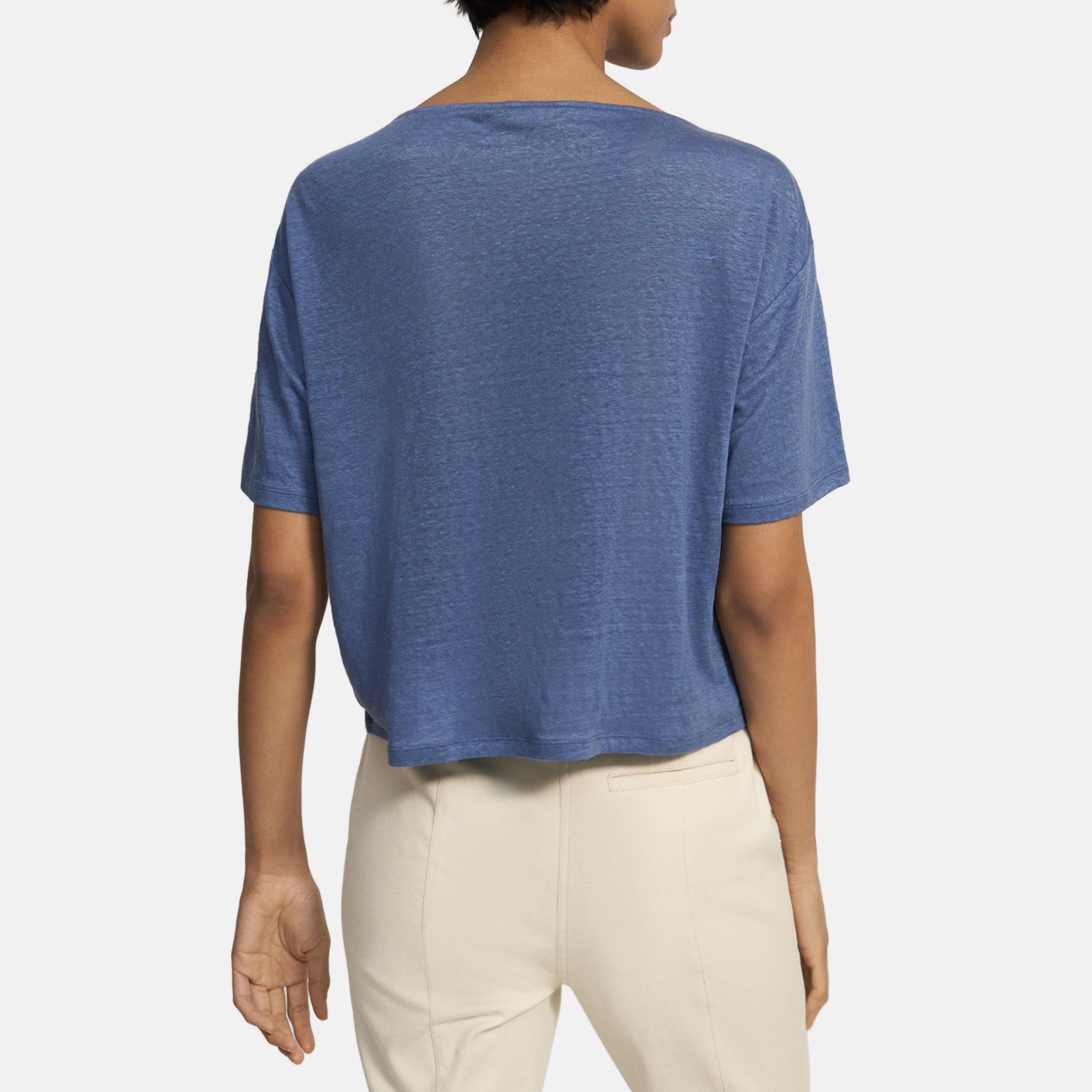 Straight Tee in Organic Cotton