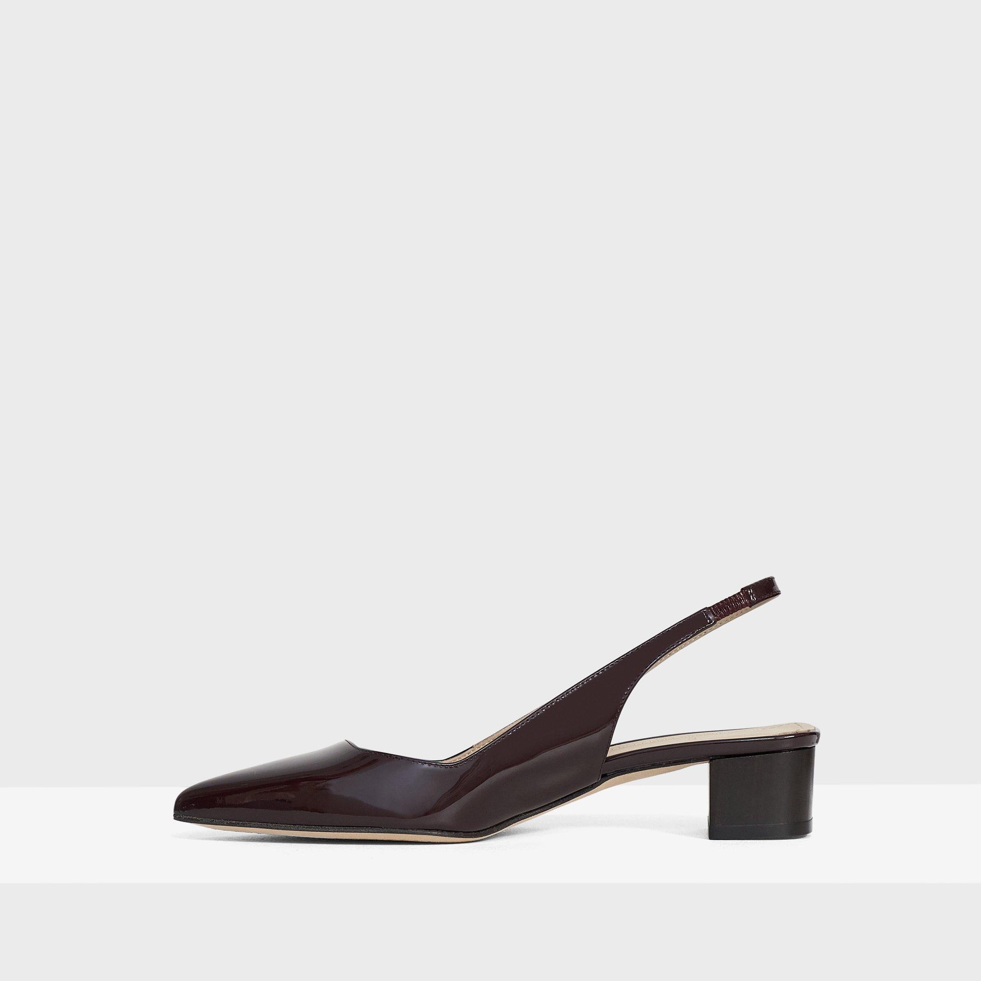 block slingback