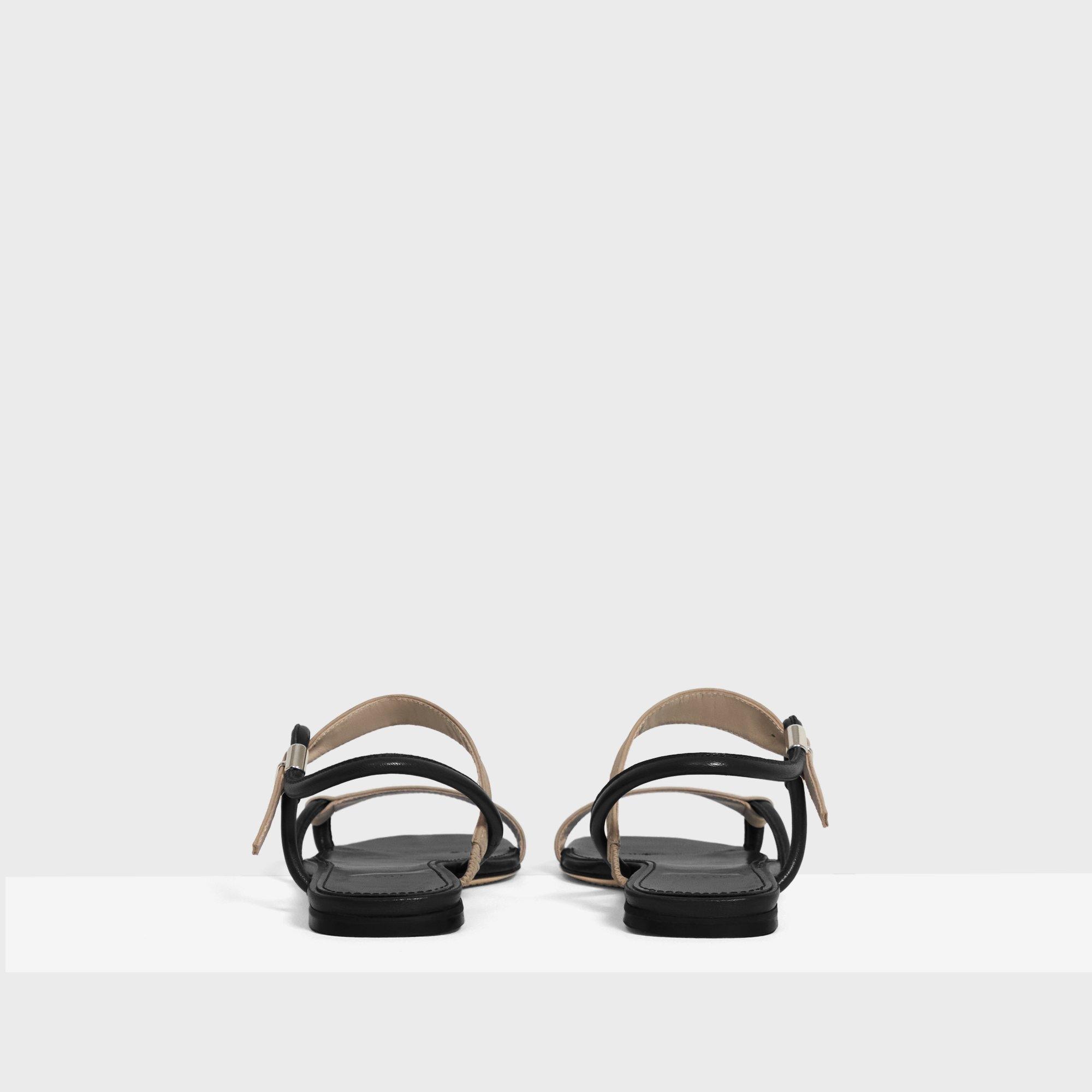 Tubular Flat in Nubuck