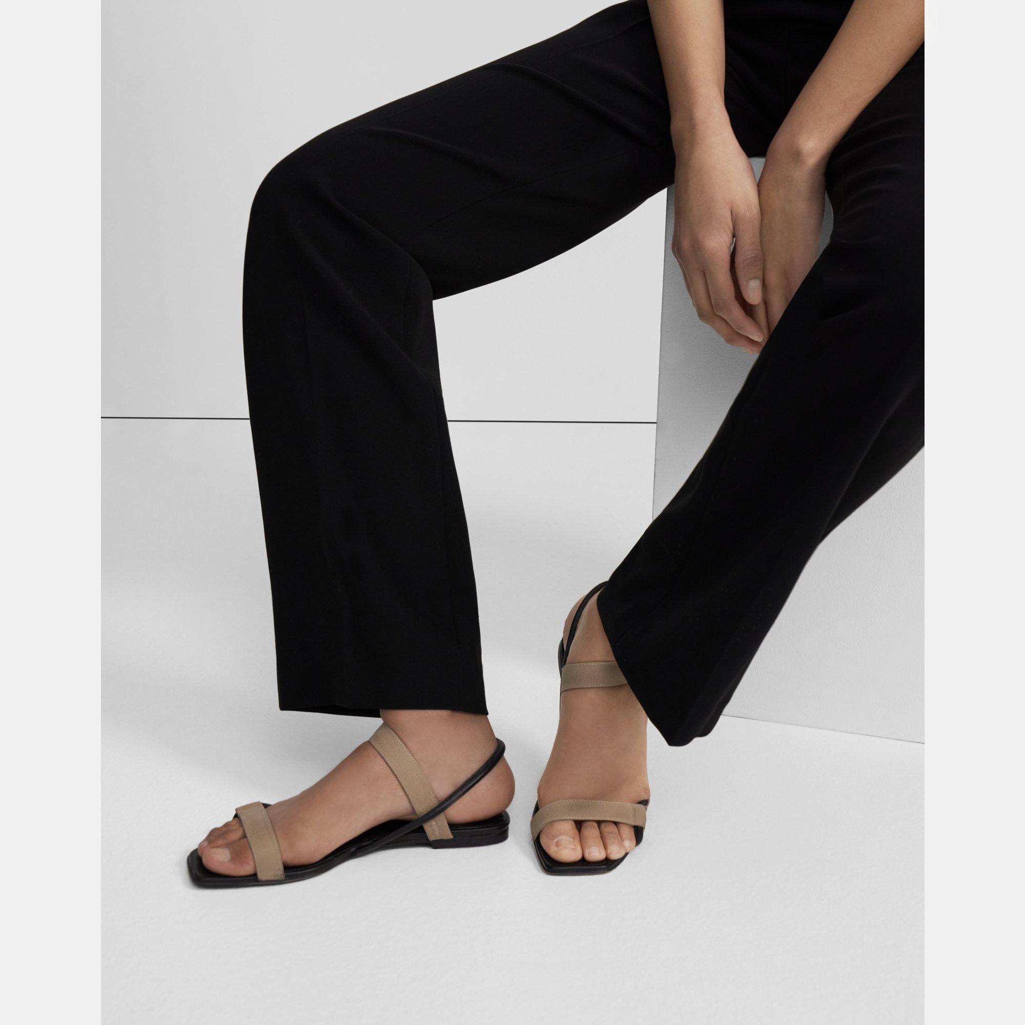 Tubular Flat in Nubuck