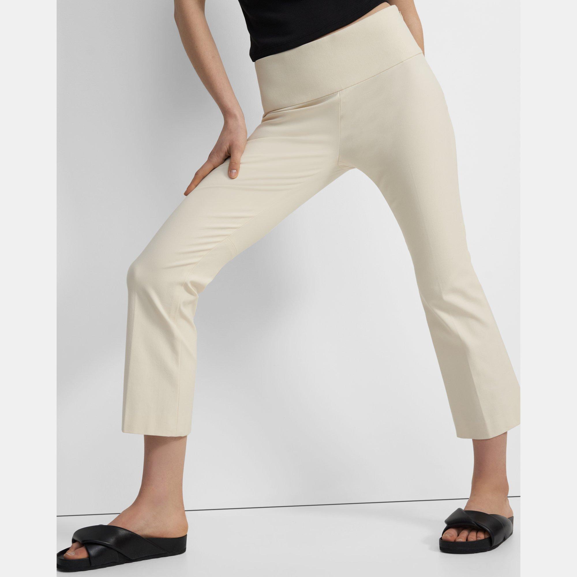 Yoke Pant Eco Stretch Cotton | Theory