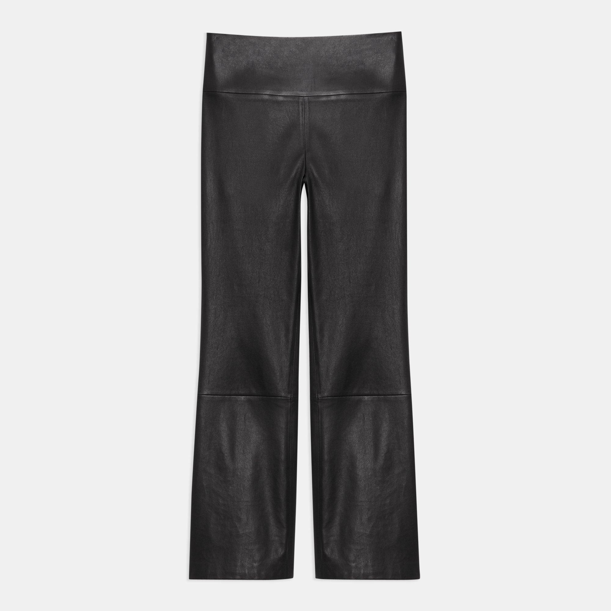 Theory leather pants on sale sale