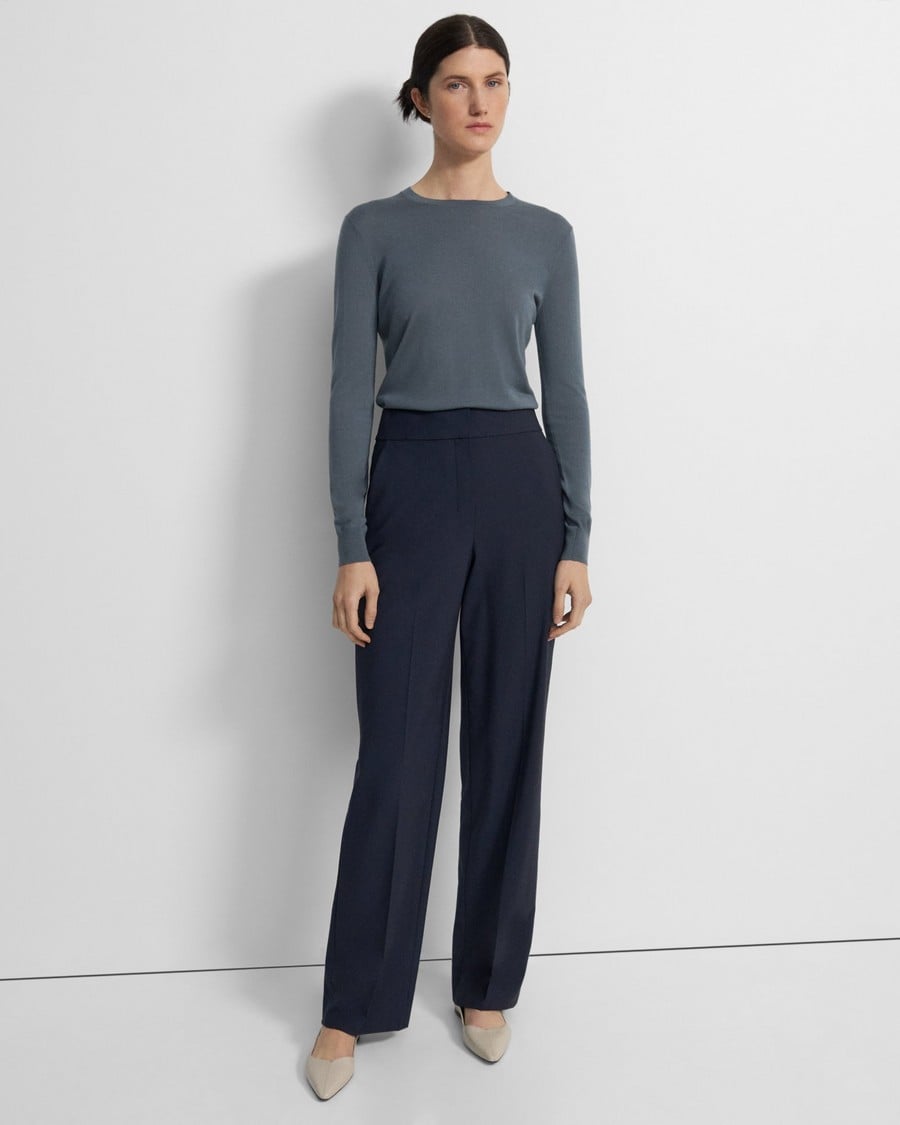 High-Waisted Pant in Good Wool