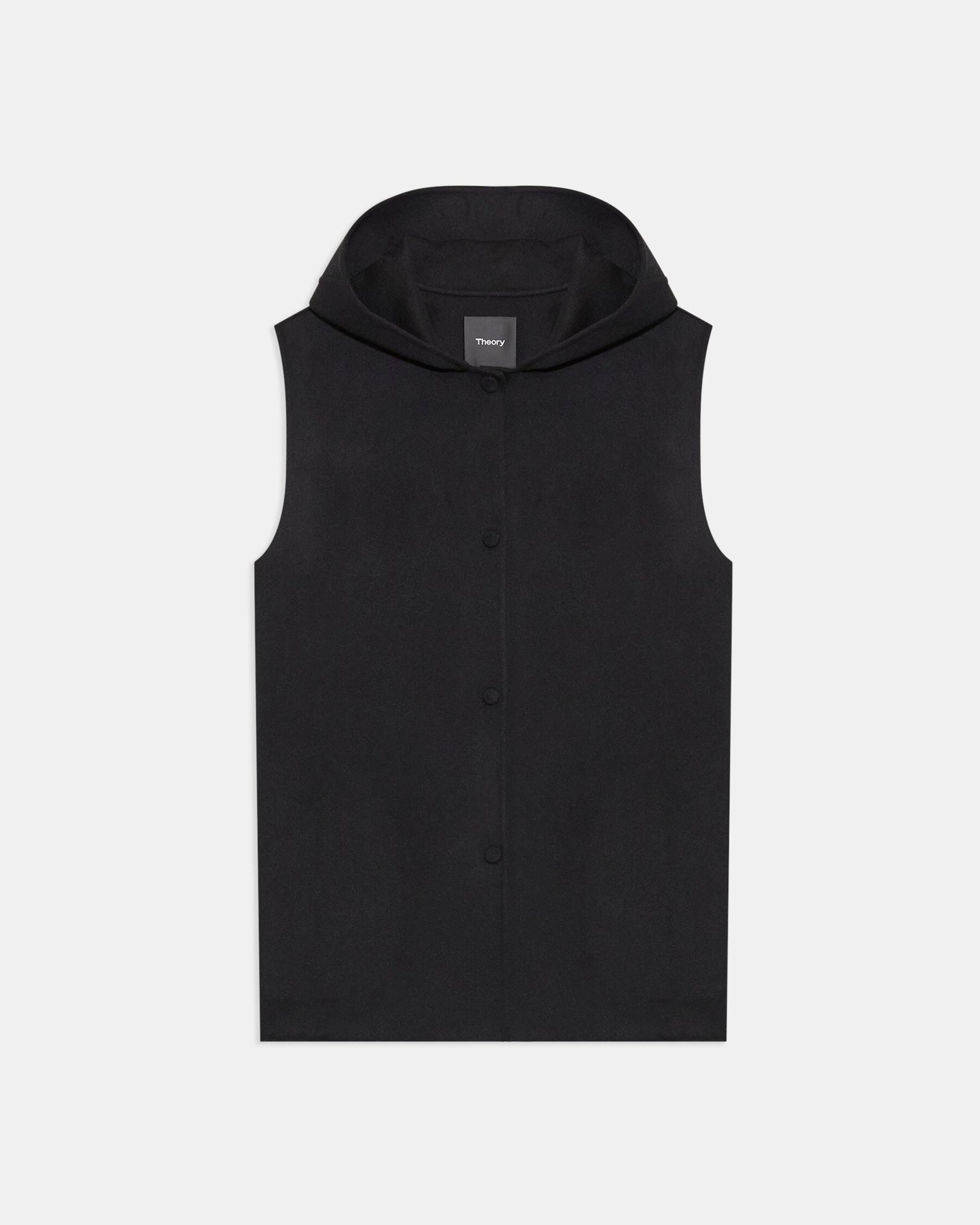 Clairene Vest in Double-Face Wool-Cashmere