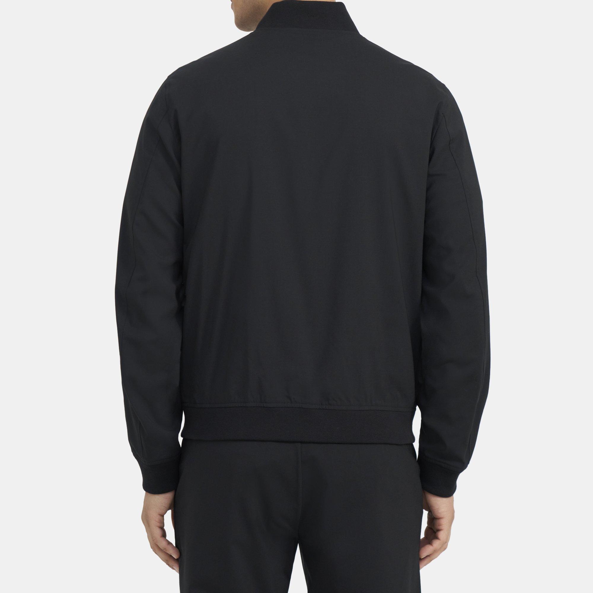 Bomber Jacket in Stretch Wool