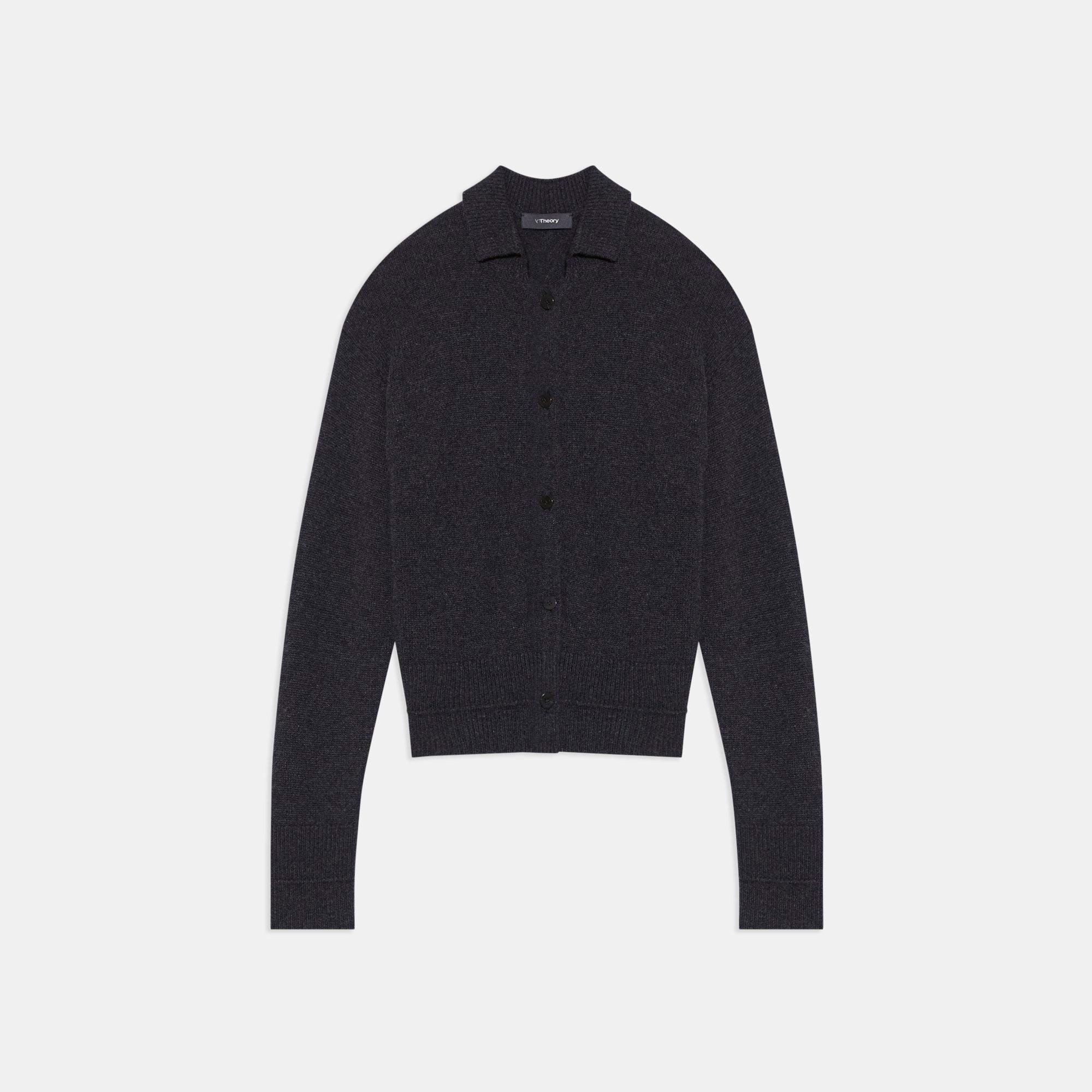 Cashmere Collared Cardigan | Theory