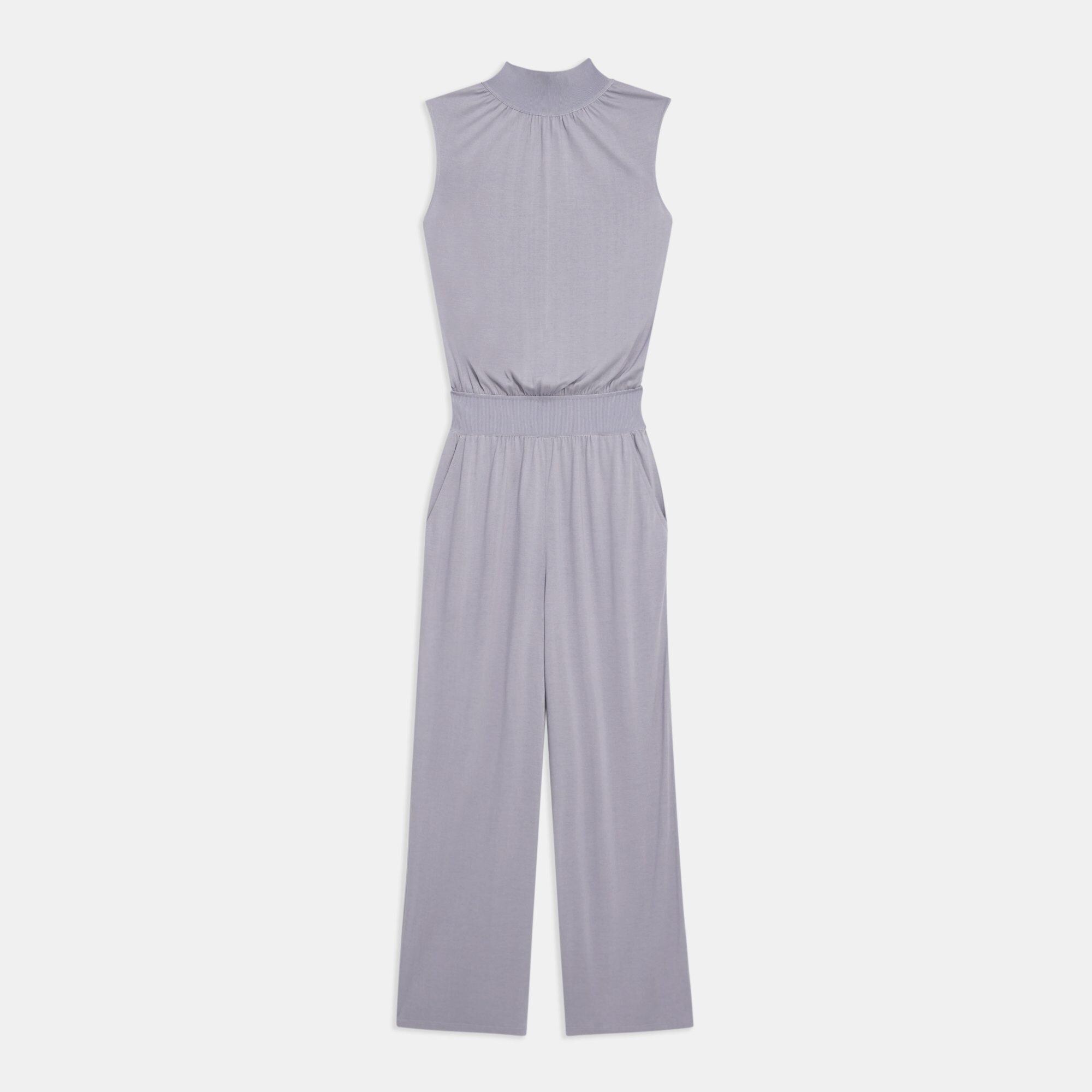 Jumpsuit in Modal-Silk