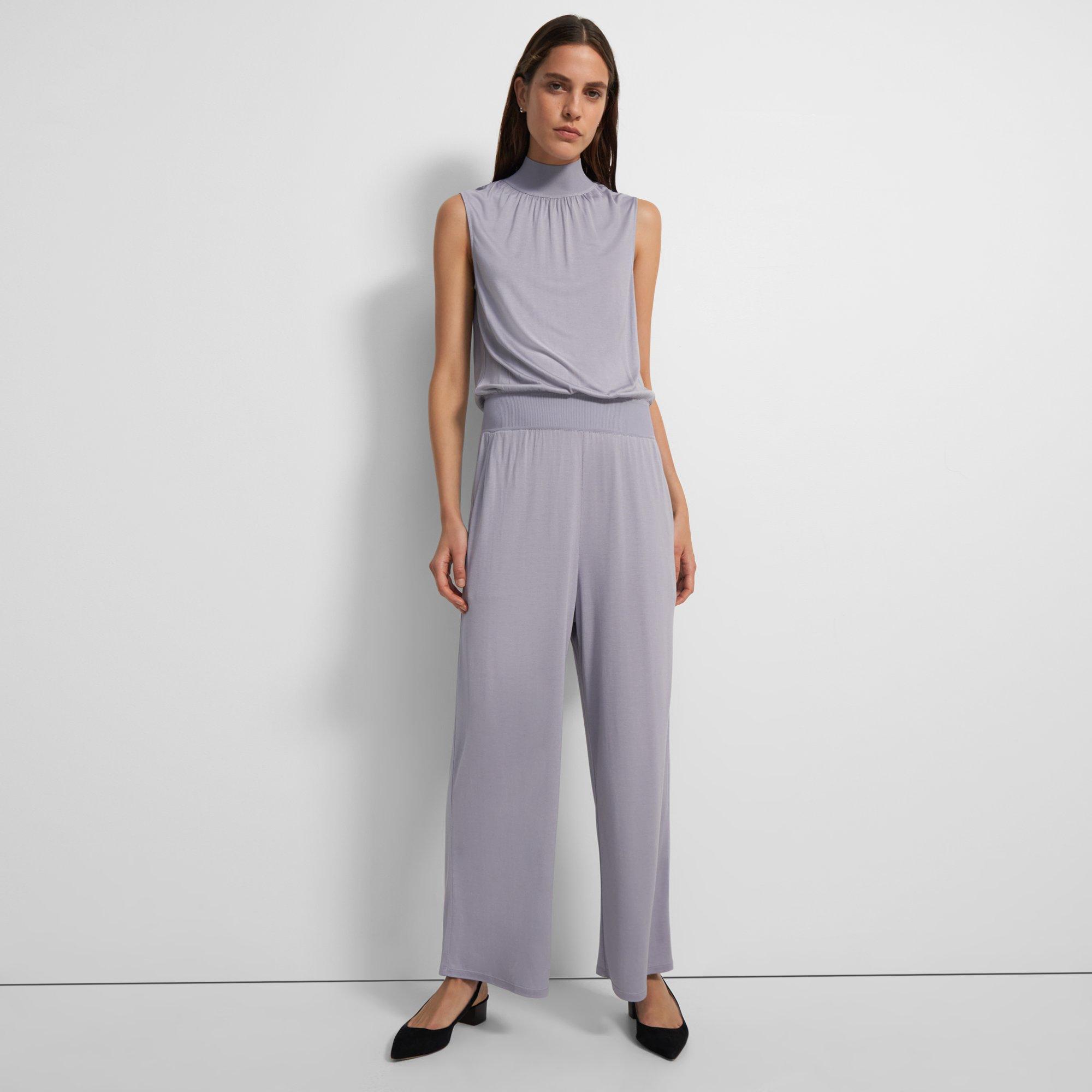 Jumpsuit in Modal-Silk