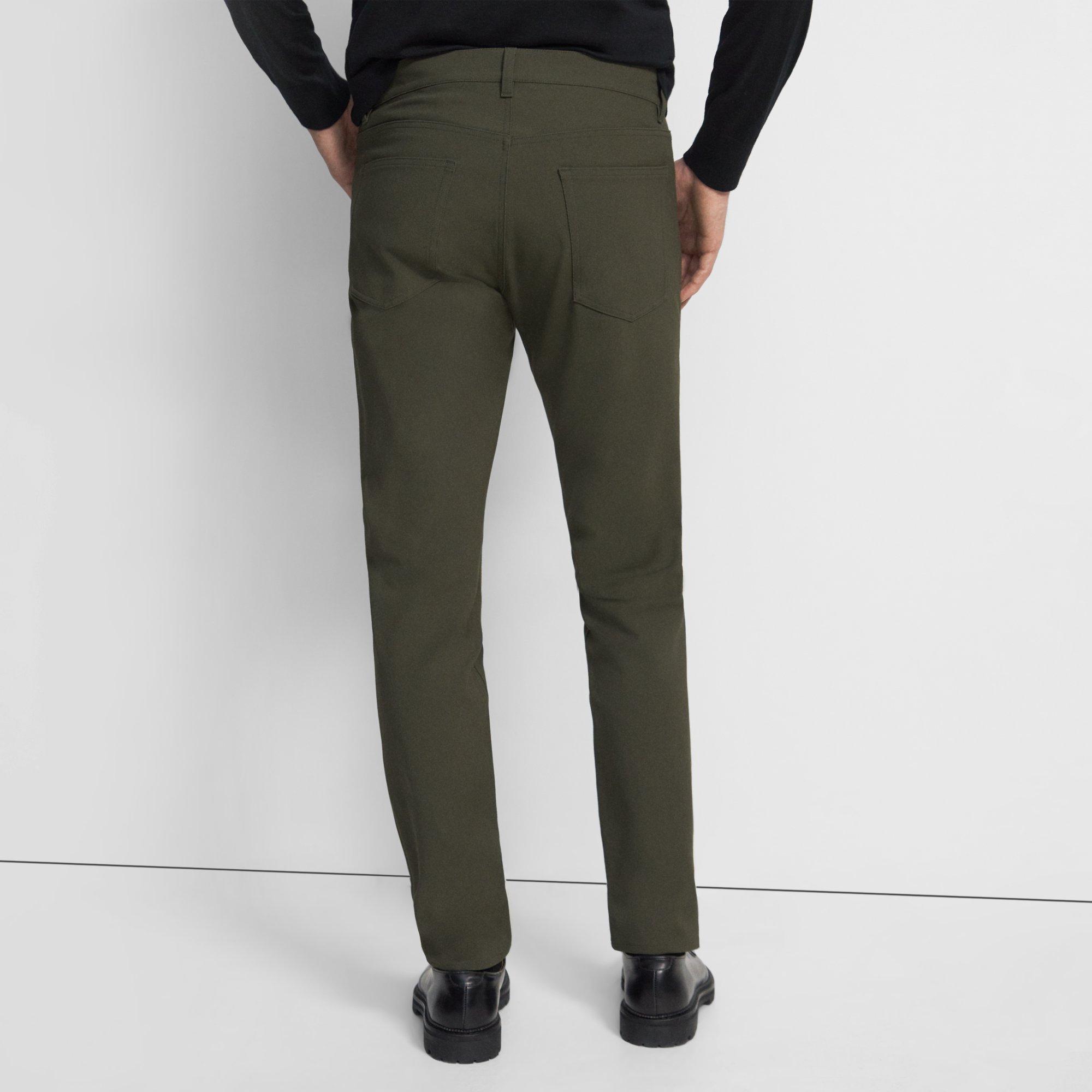 Green Neoteric Twill Raffi 5-Pocket Pant | Theory