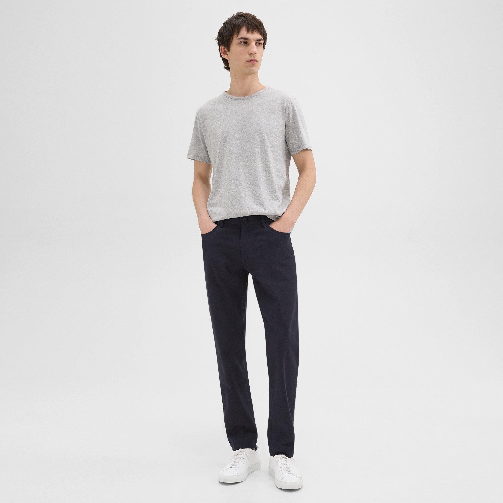 Blue Neoteric Twill Raffi 5-Pocket Pant | Theory