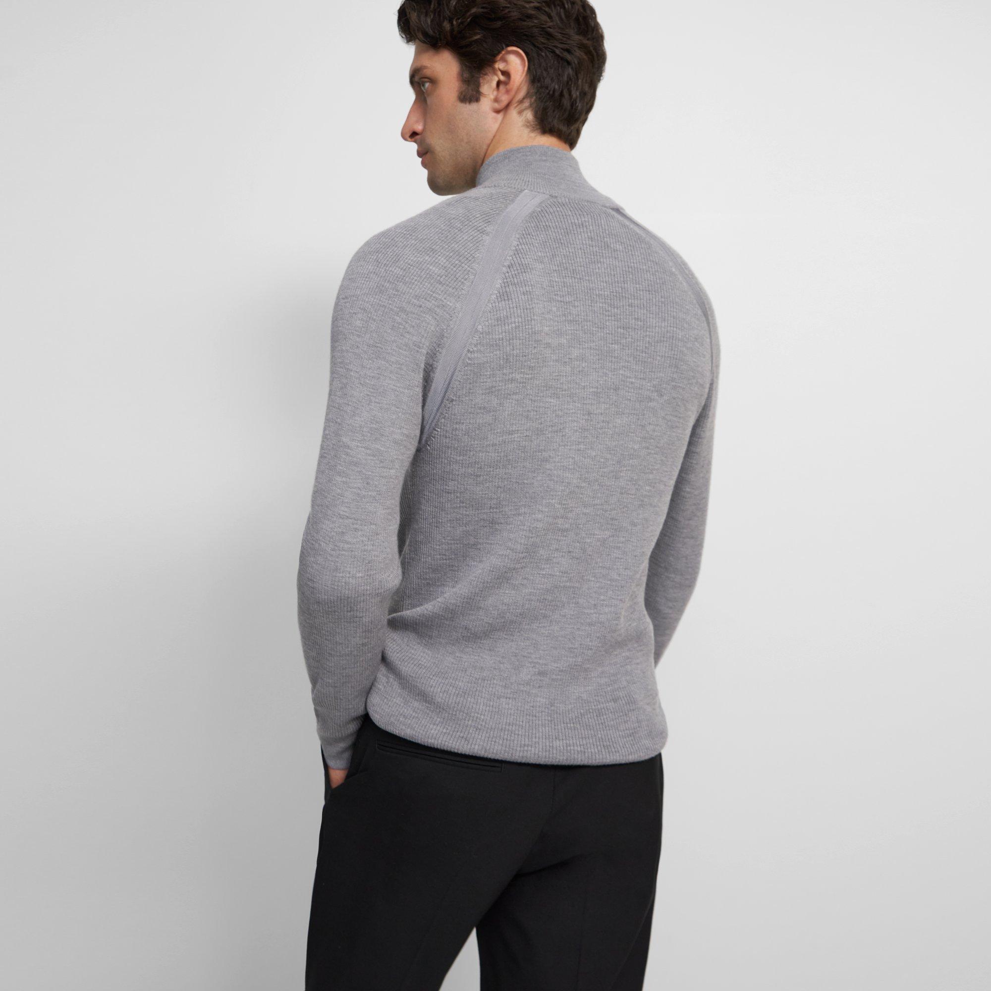 Quarter-Zip Sweater in Merino Wool