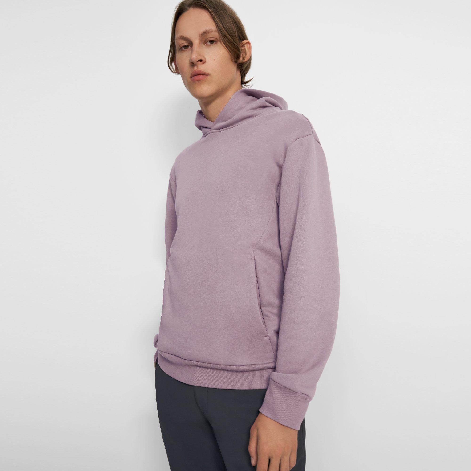 Hoodie in Tech Terry Cotton