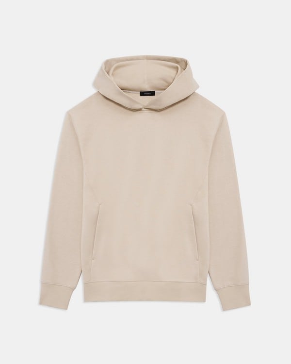 Hoodie in Tech Terry Cotton