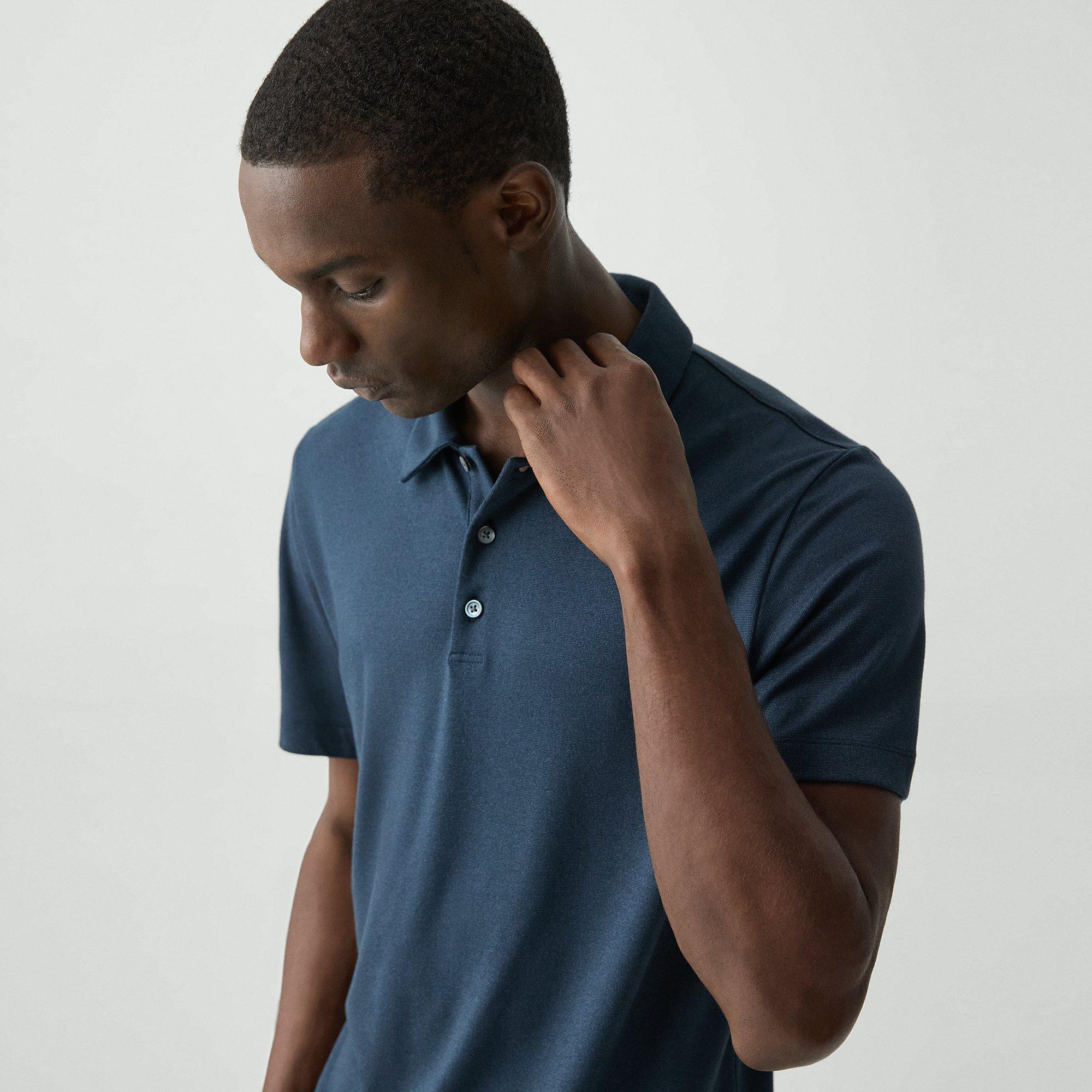 Anemone Modal Jersey Bron Polo Shirt | Theory