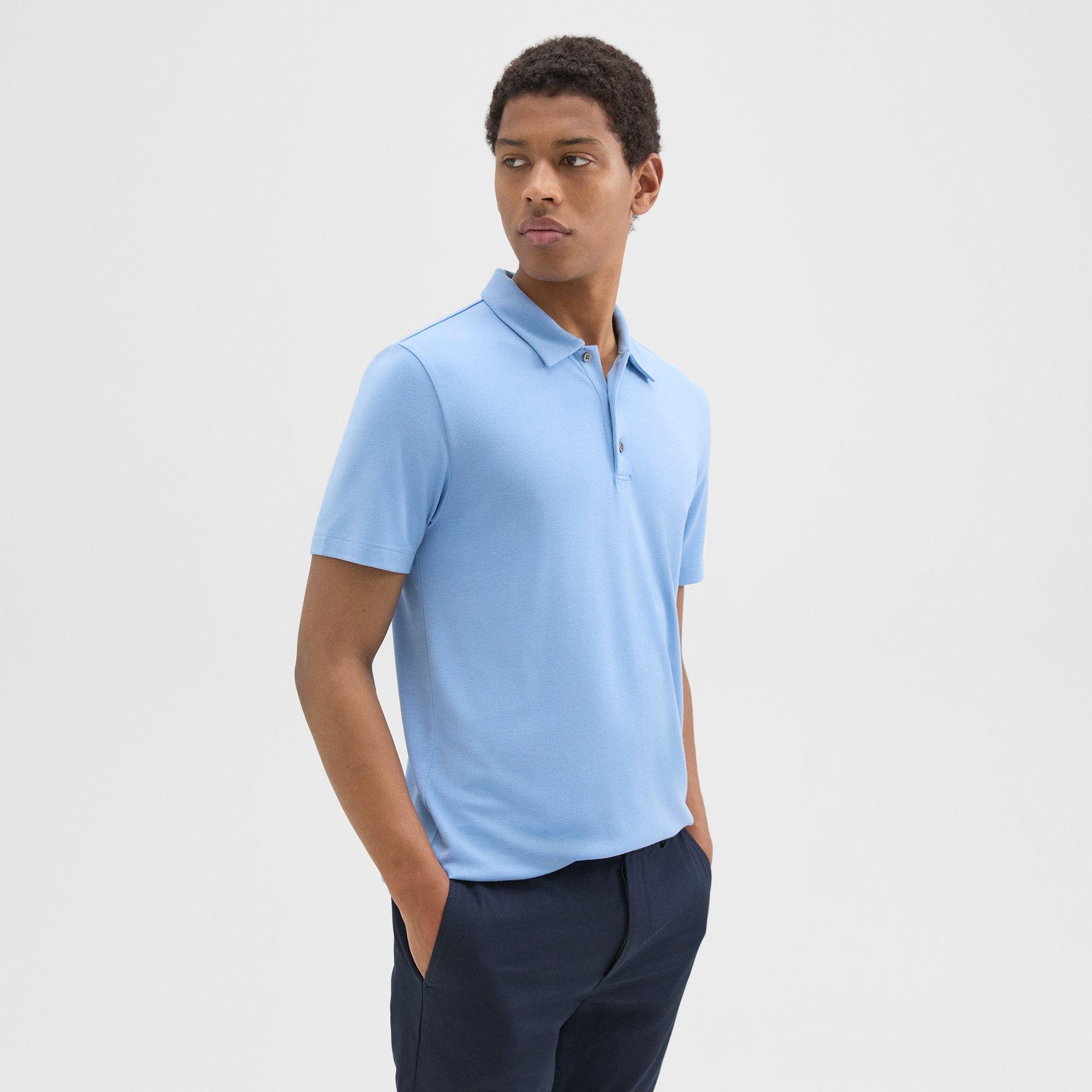 Bron Polo Shirt in Anemone Modal Jersey