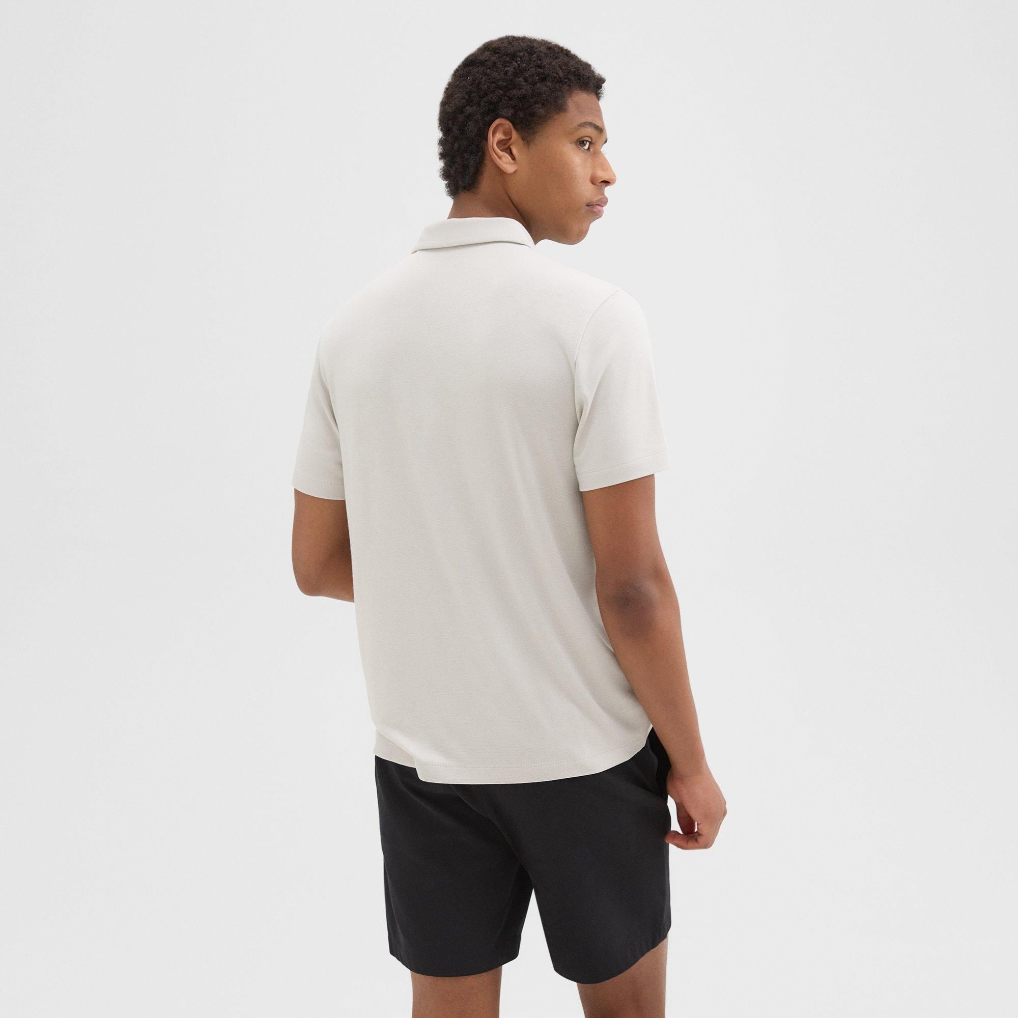 Bron Polo Shirt in Anemone Modal Jersey