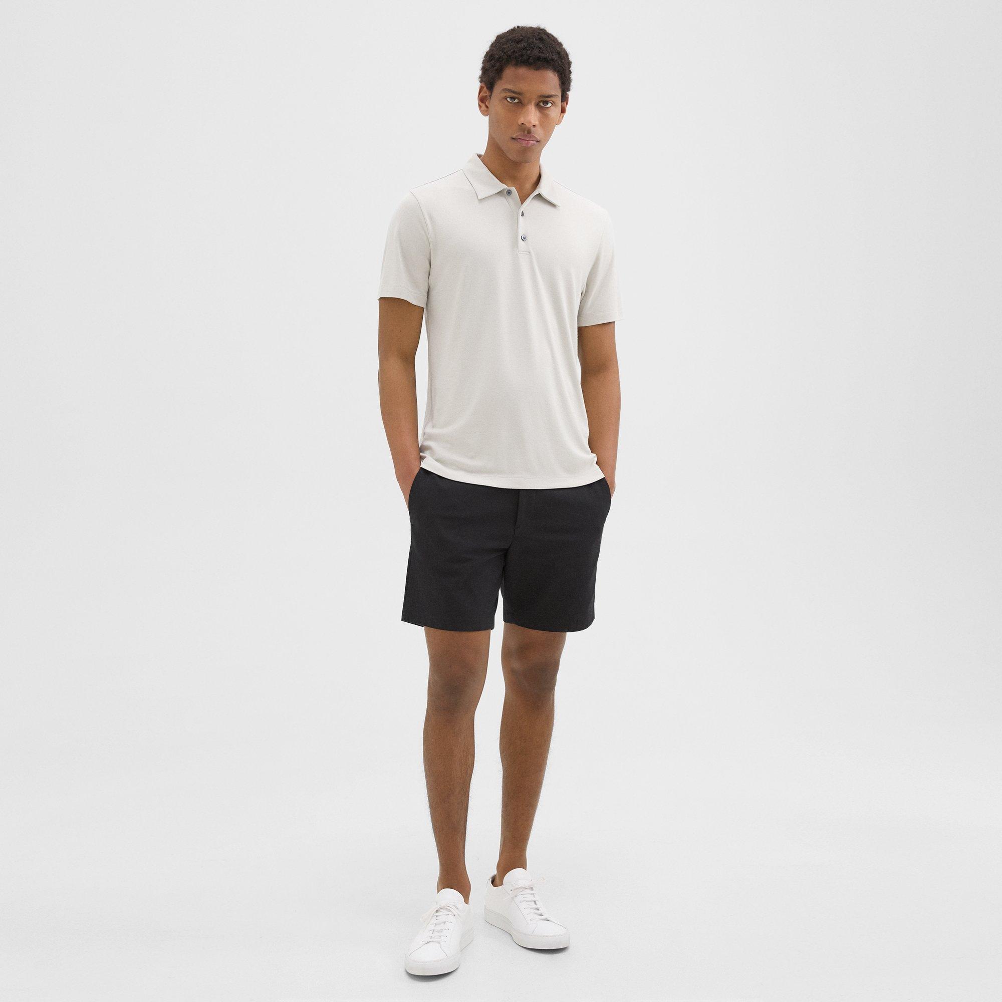 Bron Polo Shirt in Anemone Modal Jersey