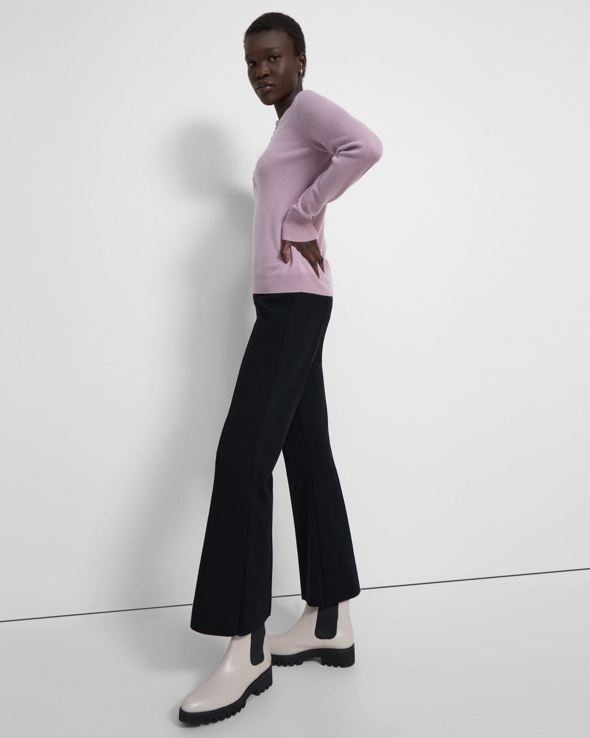 Flare Pant in Empire Wool