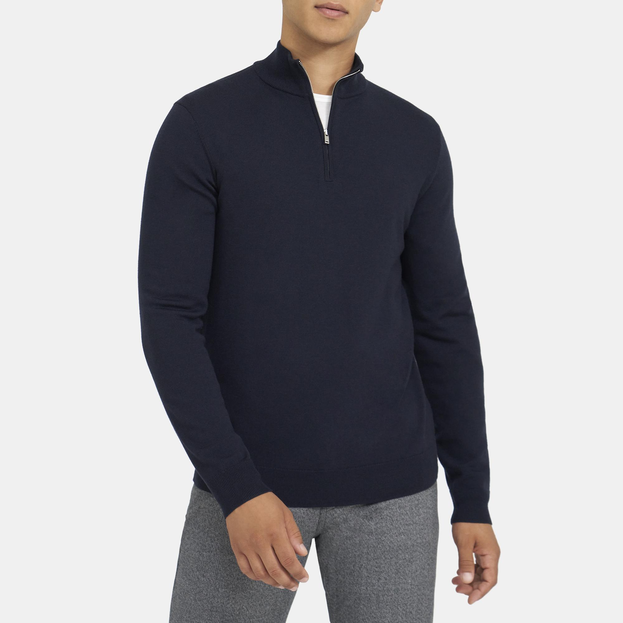 HALF ZIP MK NK | Theory Outlet