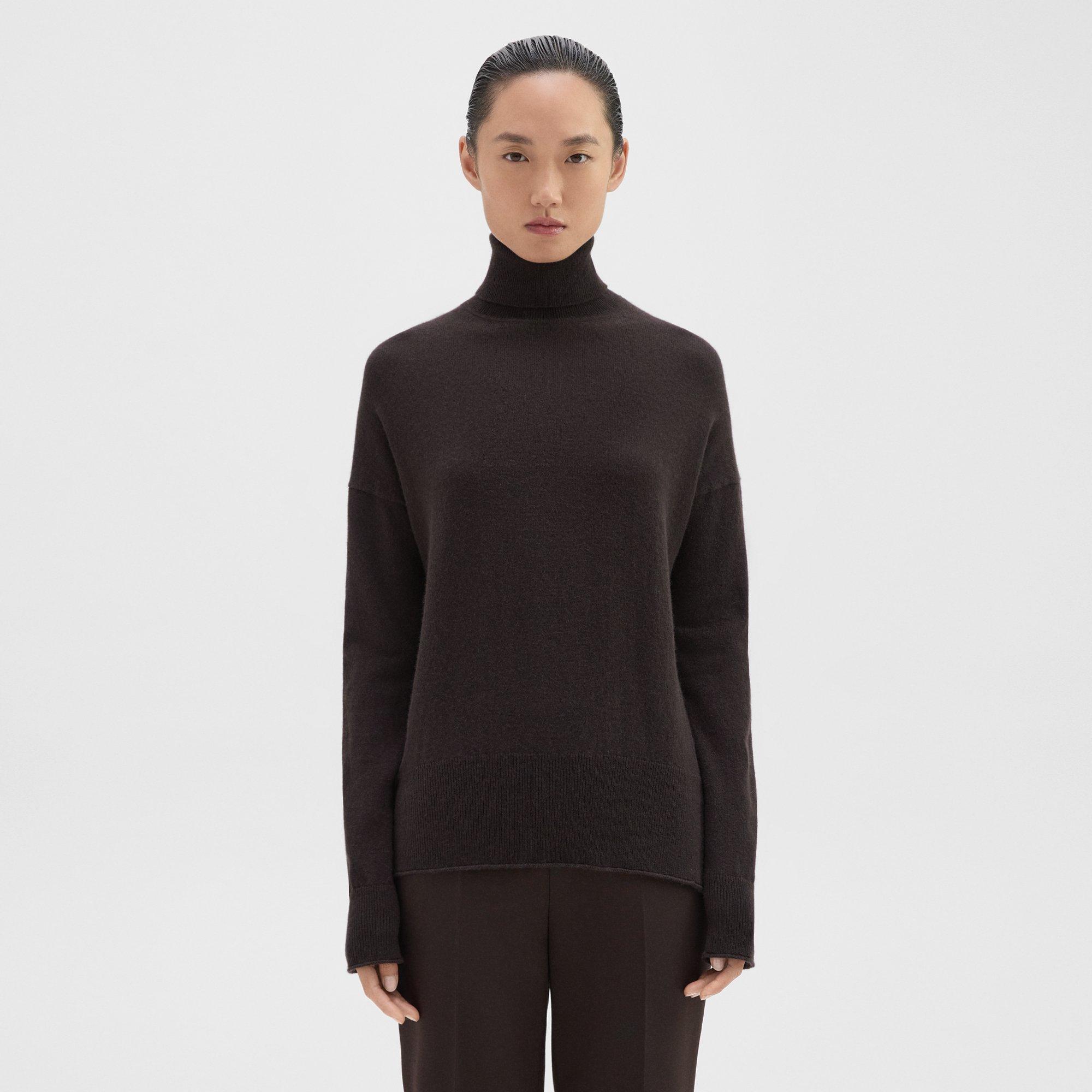 Theory Karenia Turtleneck Sweater in Cashmere