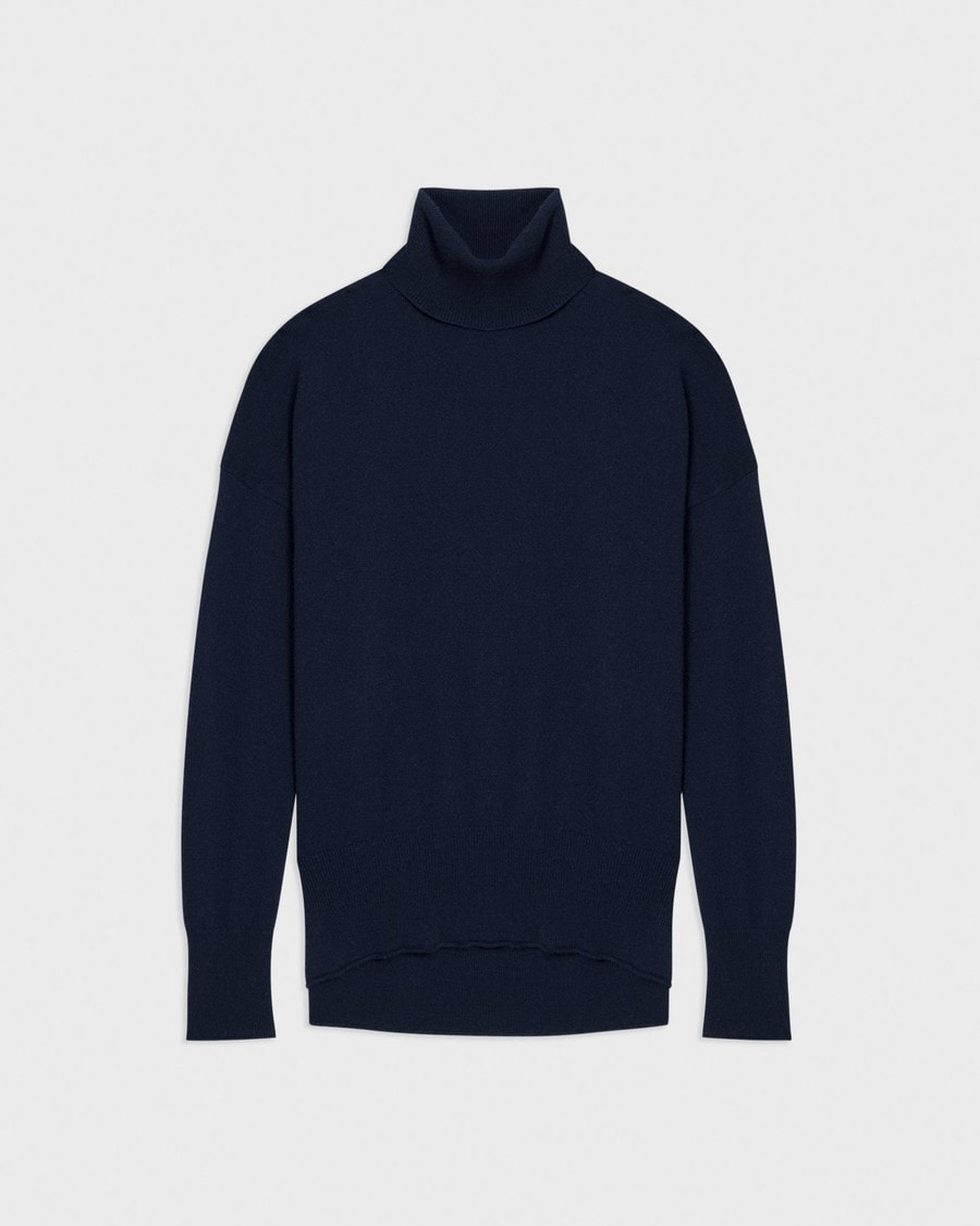Turtleneck Sweater Navy