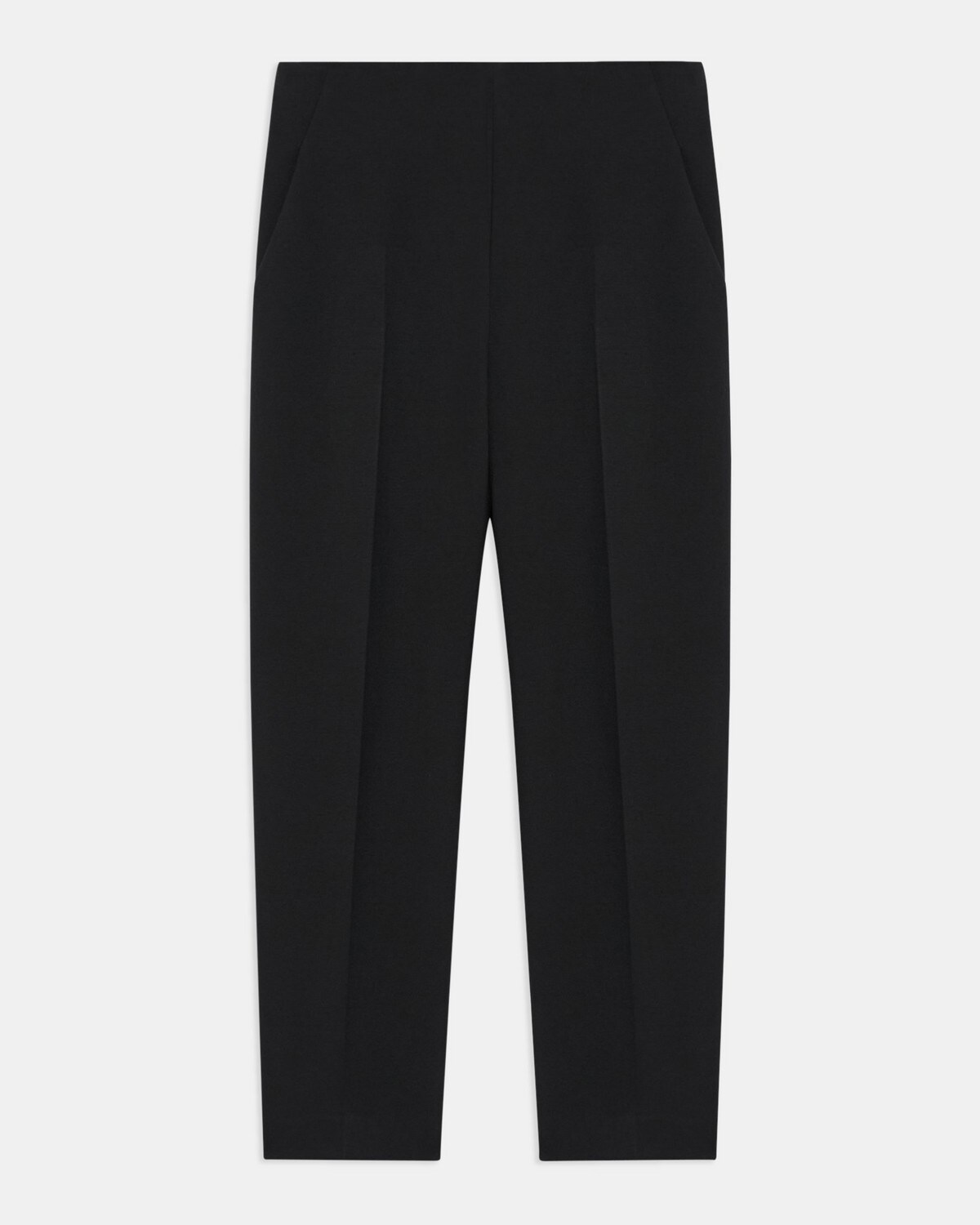 Clean Pull-On Pant in Double-Knit Jersey