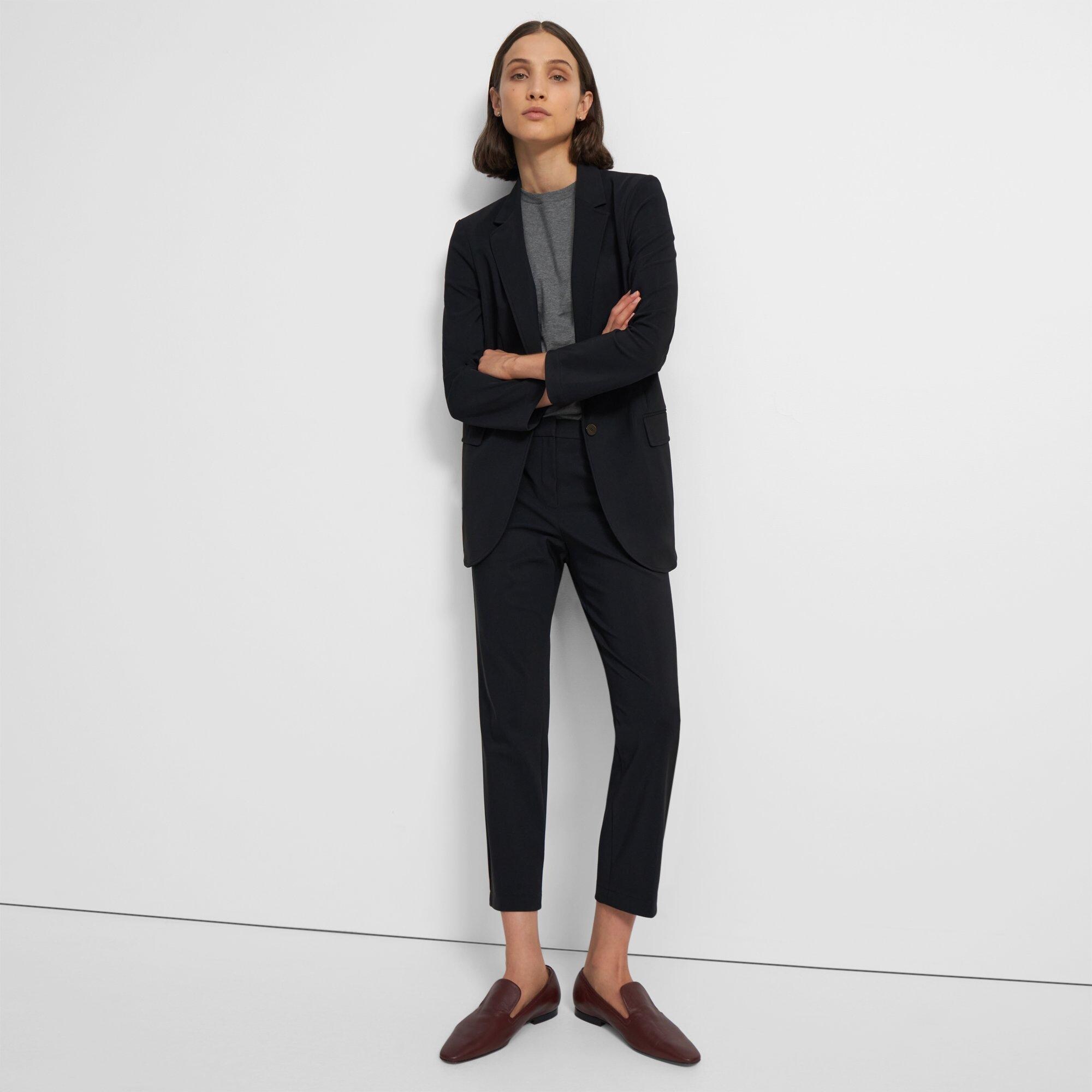 Precision Ponte Casual Blazer | Theory