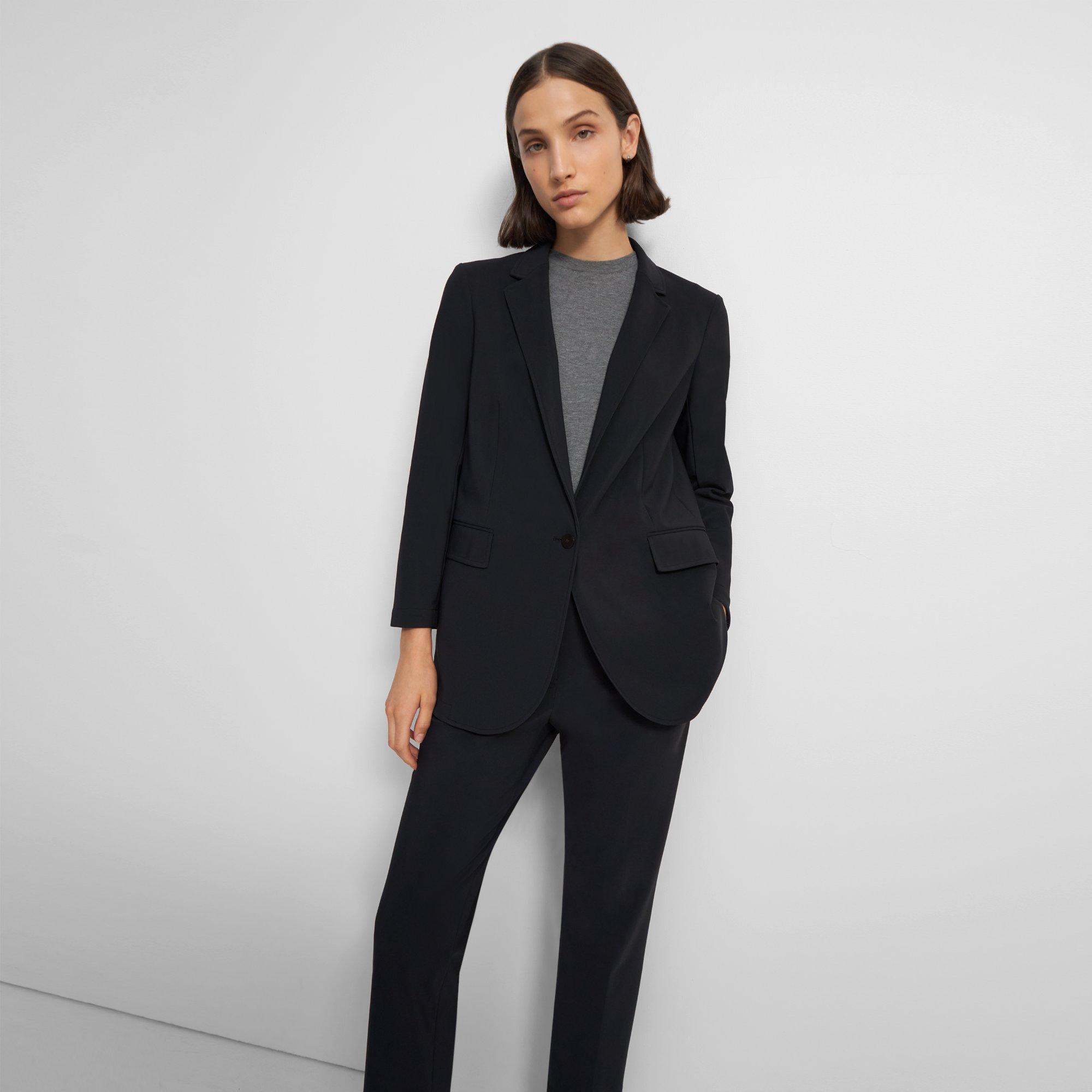 Casual Blazer in Precision Ponte