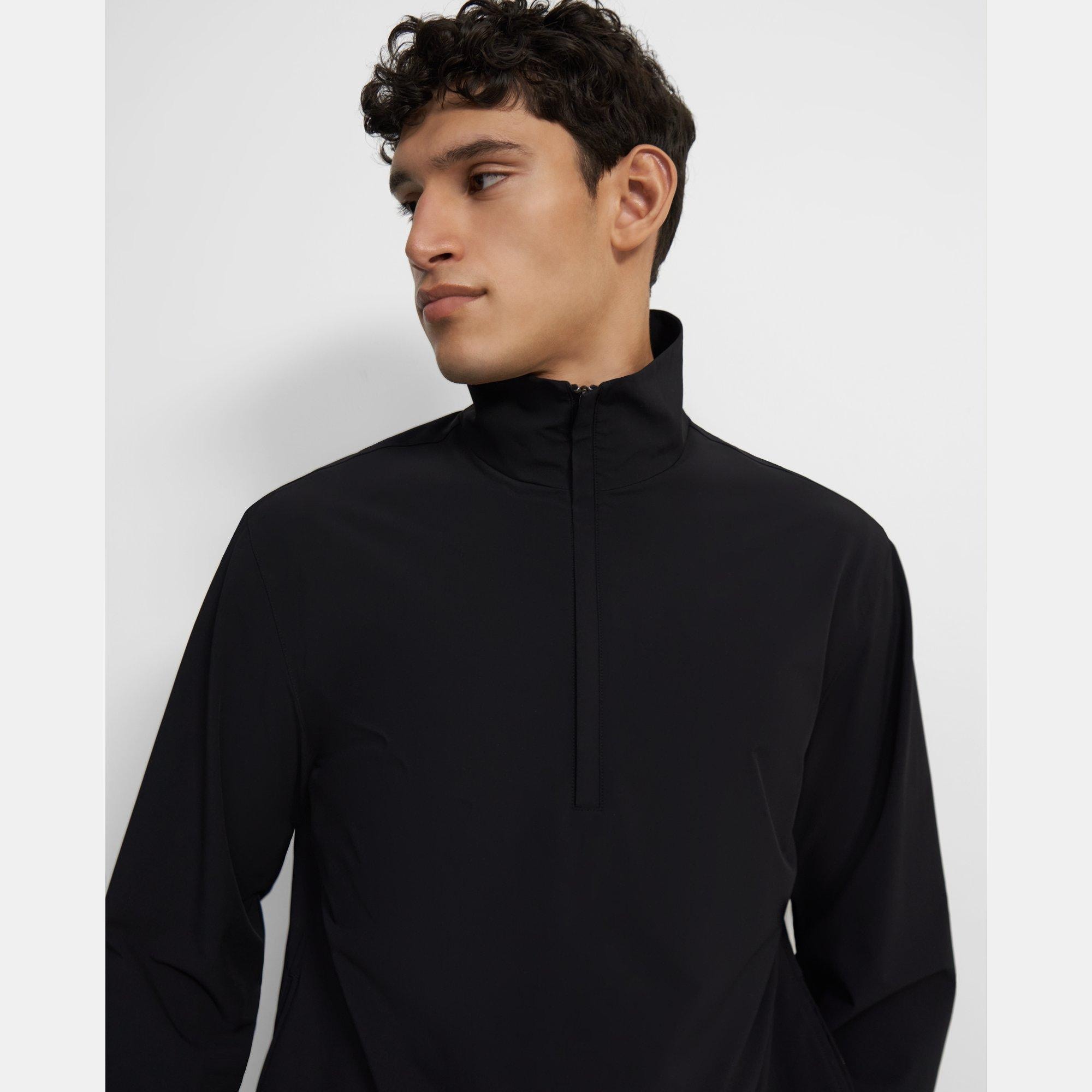 Pullover aus Precision Tech mit Reißverschluss am Saum