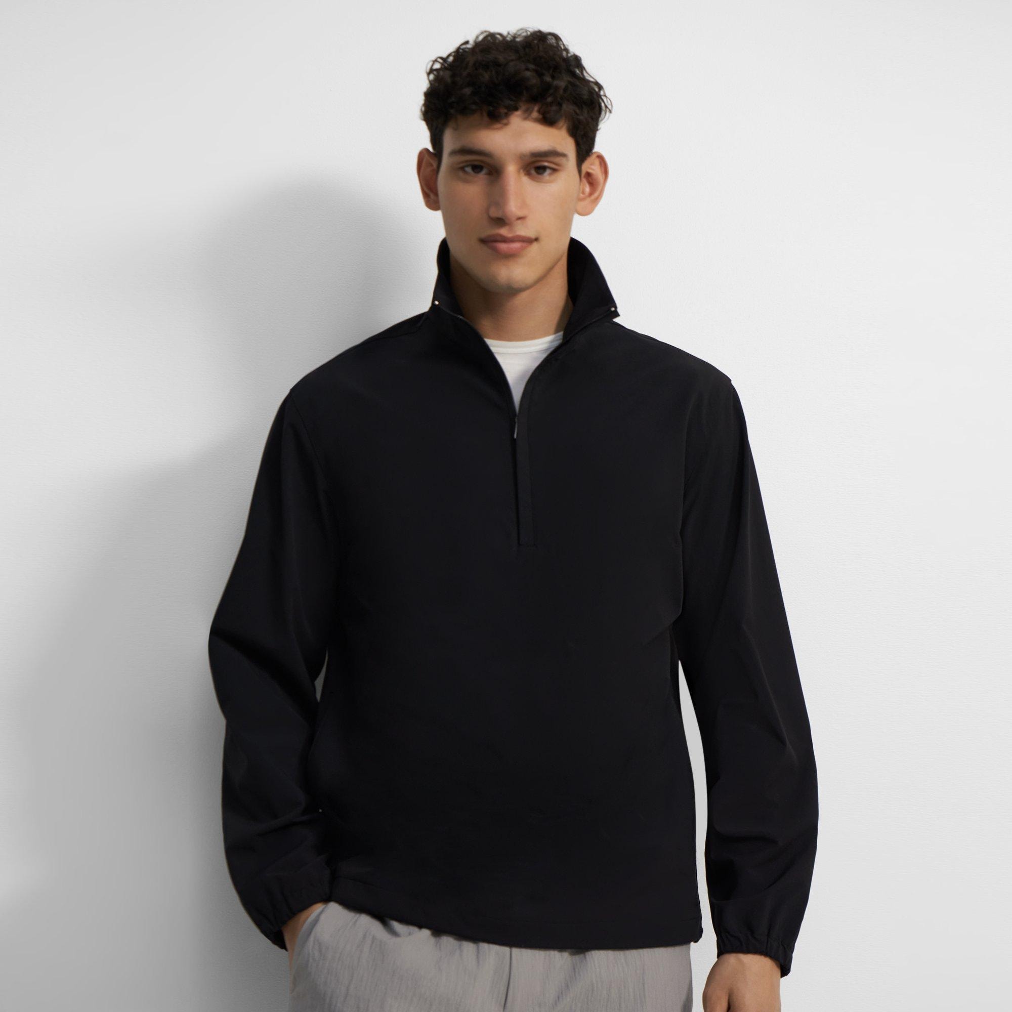 Pullover aus Precision Tech mit Reißverschluss am Saum