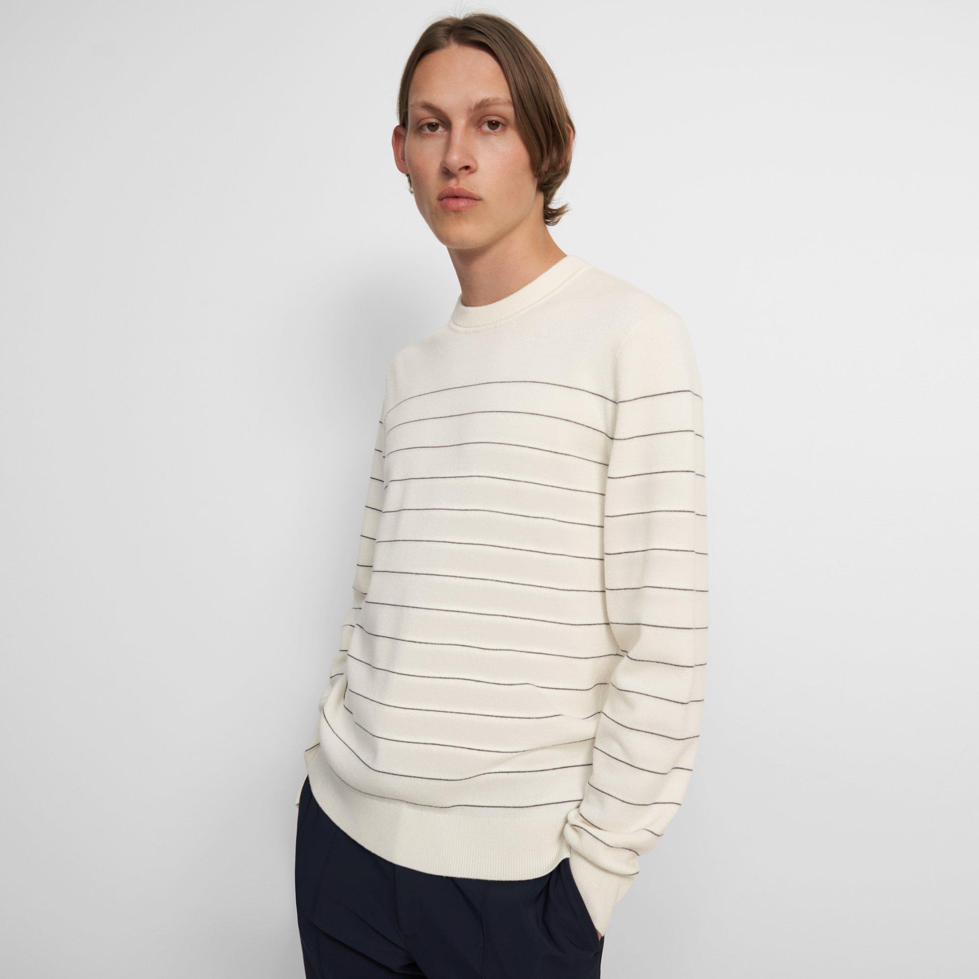 Nathan Striped Sweater in Merino Wool