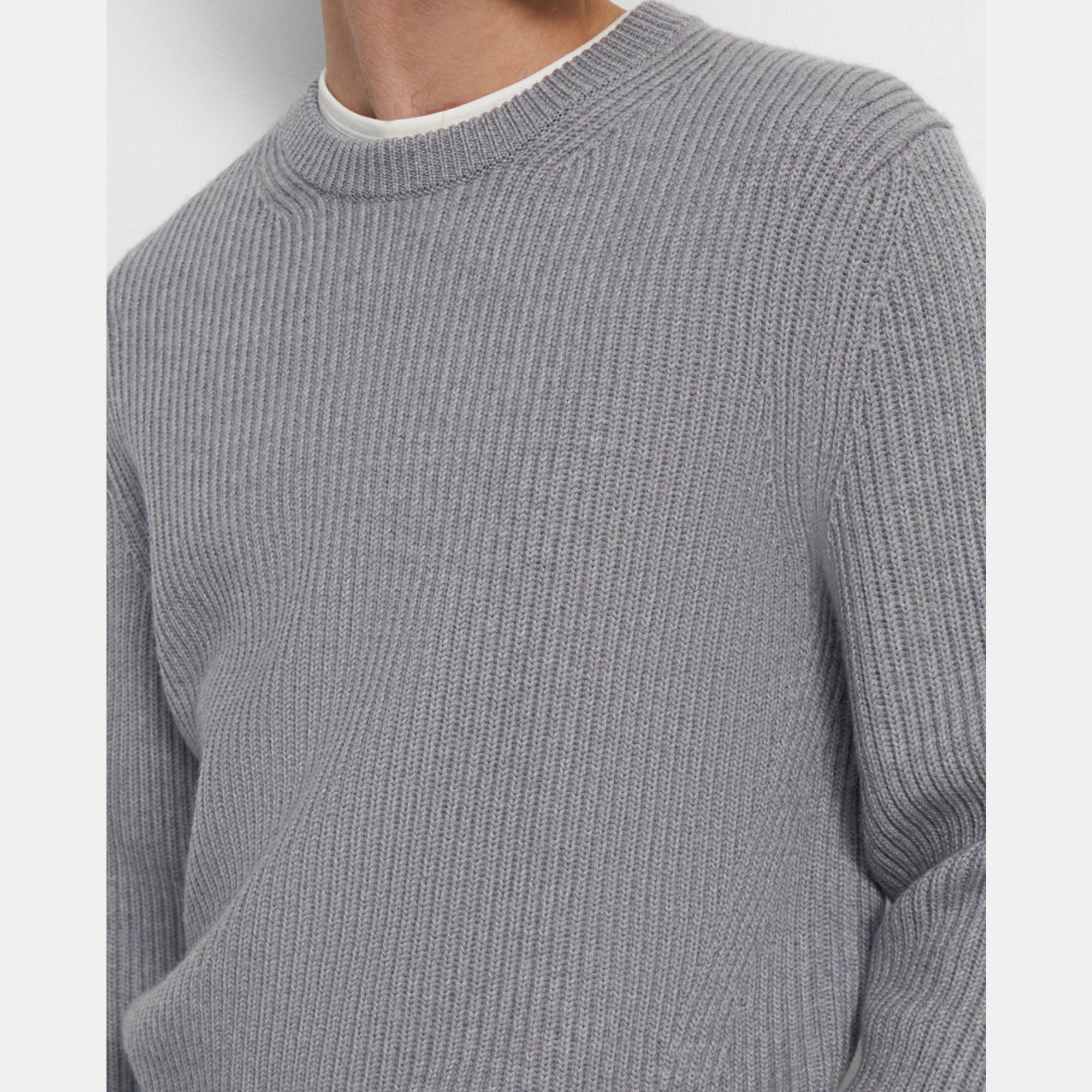 Ribbed Sweater in Merino Wool