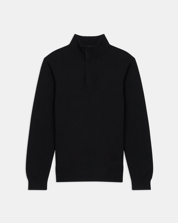 Quarter-Zip Sweater in Cashmere