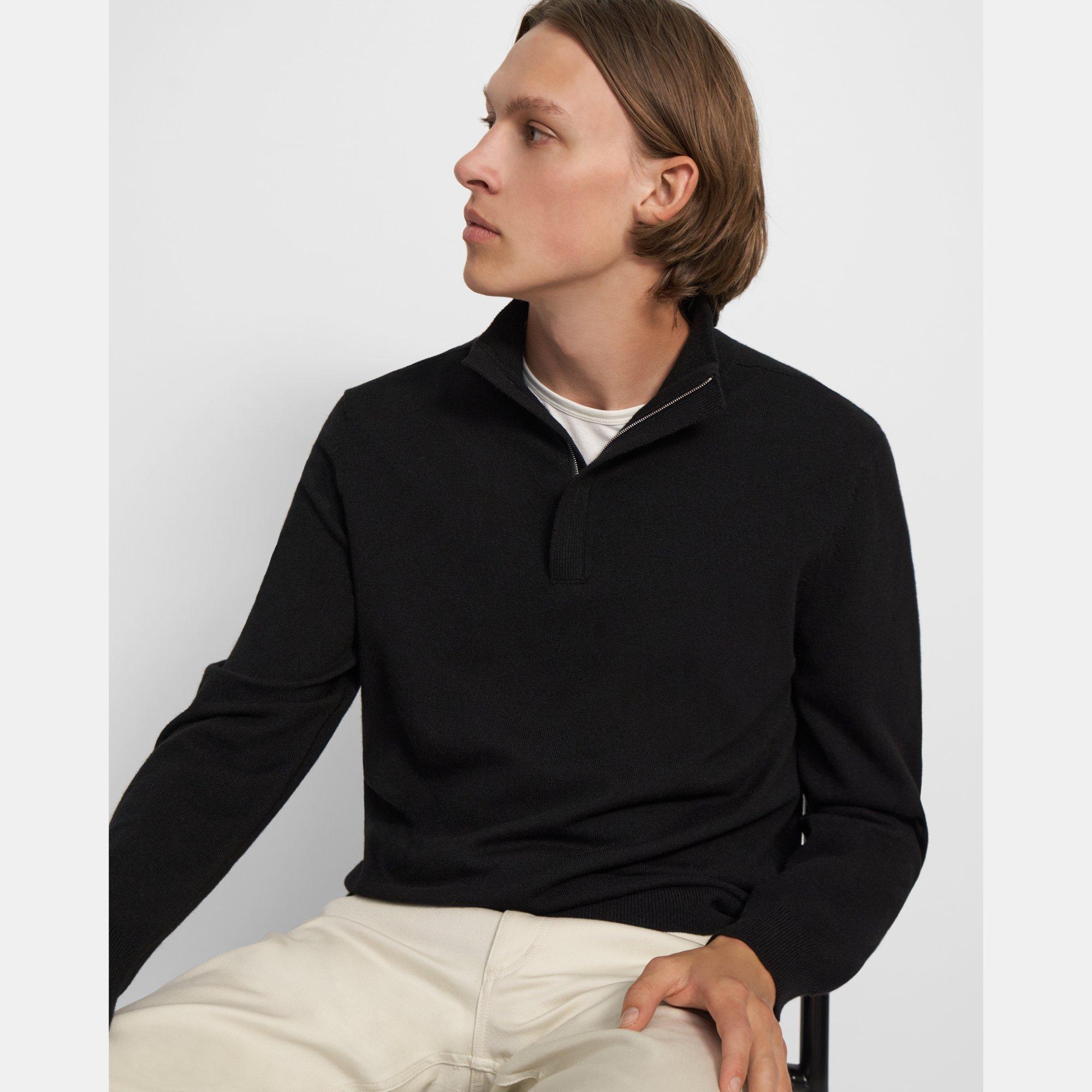 Hilles Quarter-Zip Sweater in Cashmere