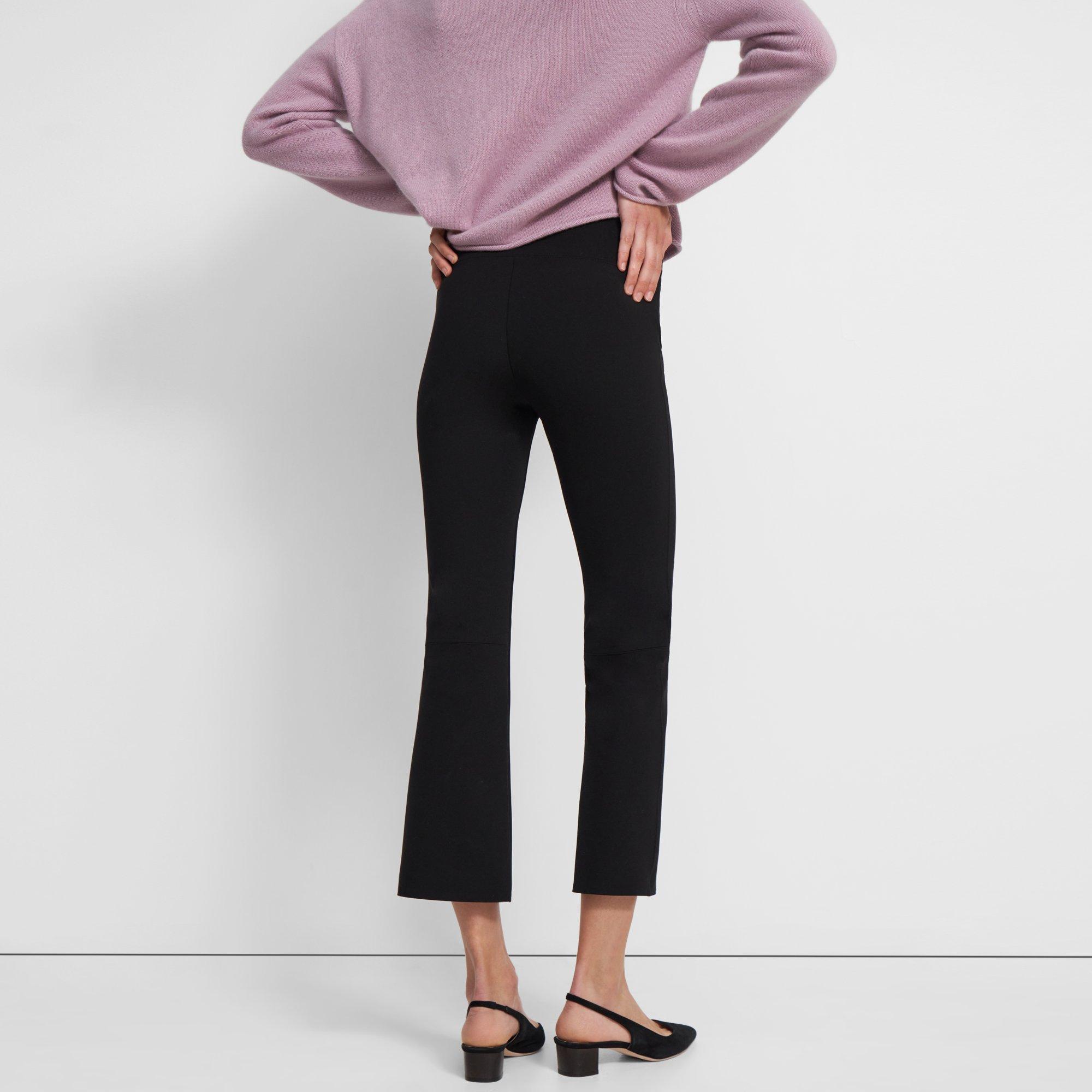 THEORY Kick-Flare Scuba Trousers