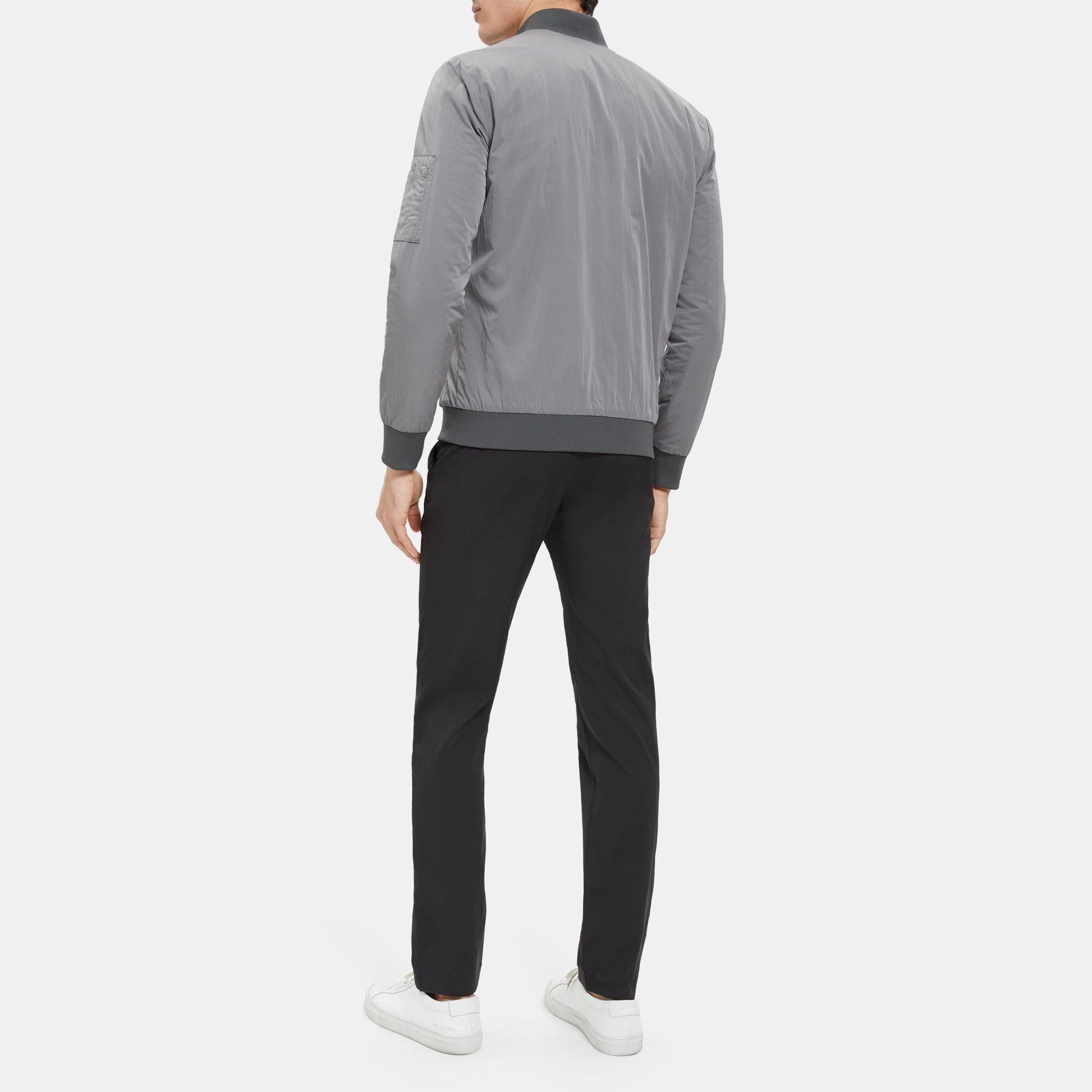 Bomber Jacket in Tech Poly