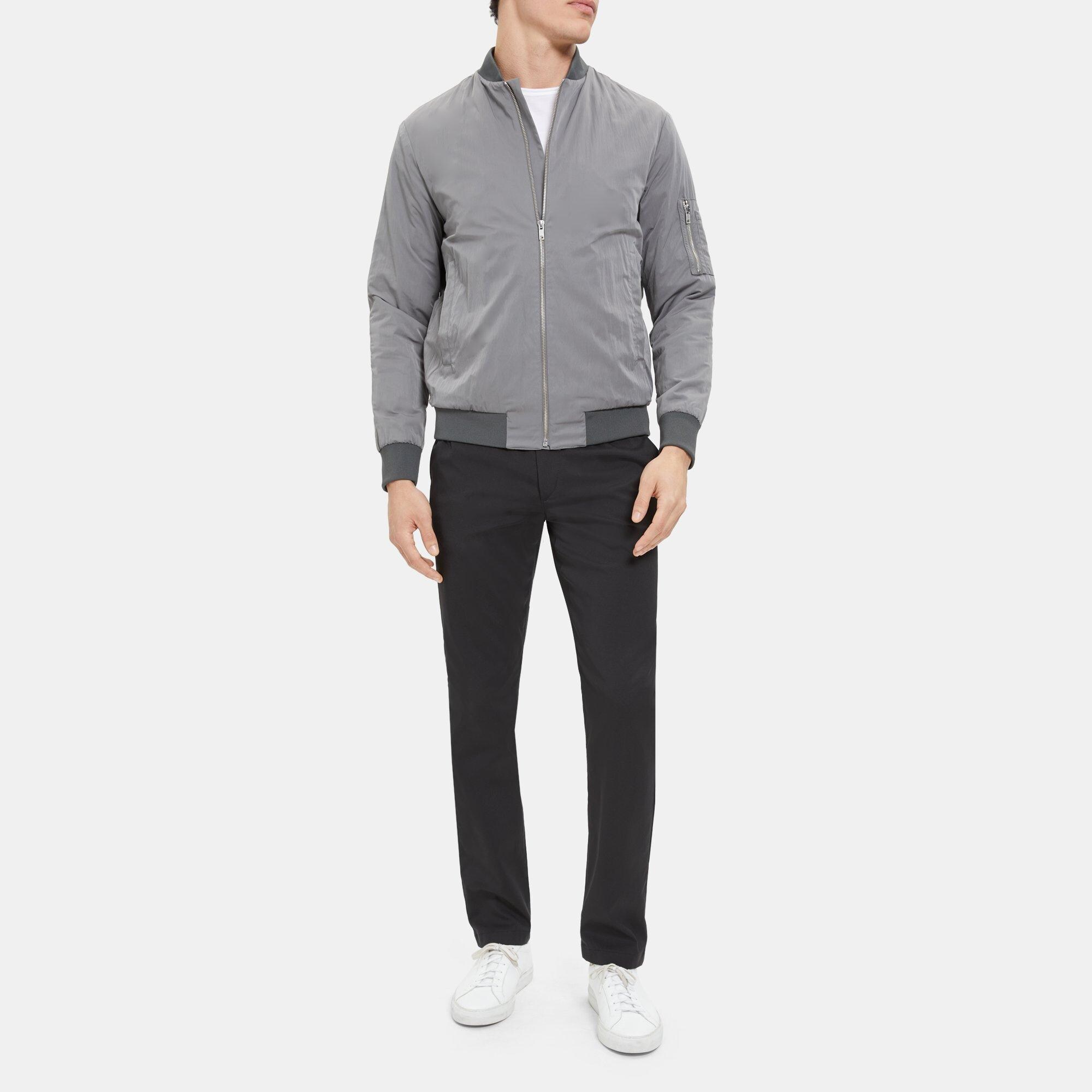 Bomber Jacket in Tech Poly