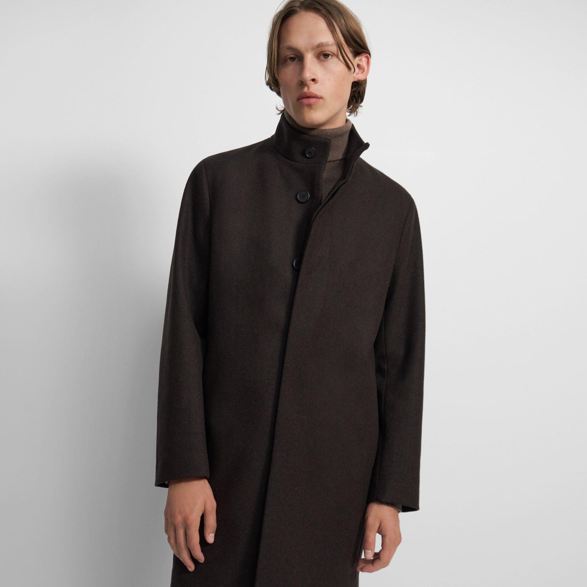 Manteau Belvin en laine melton