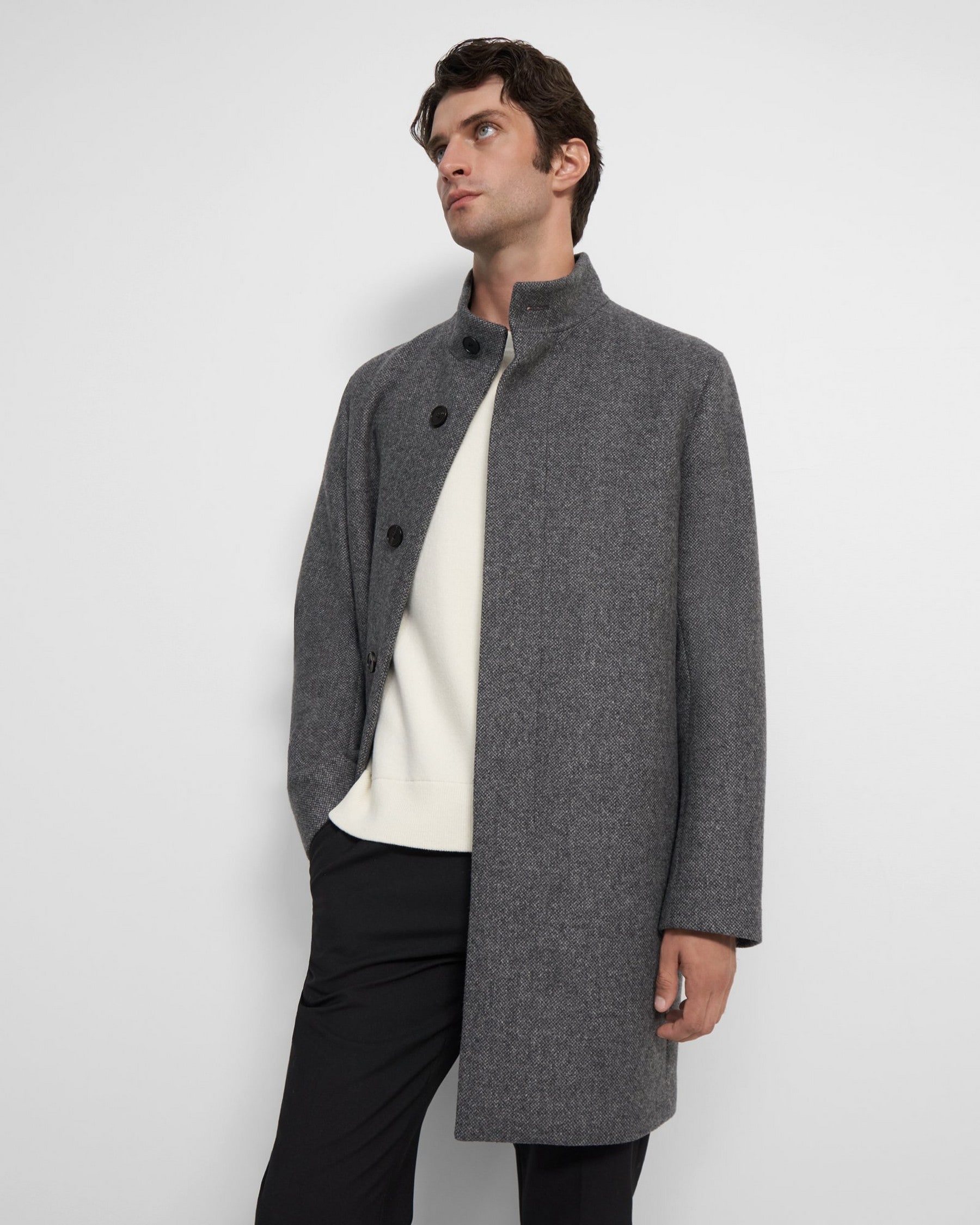 Belvin Coat in Recycled Wool