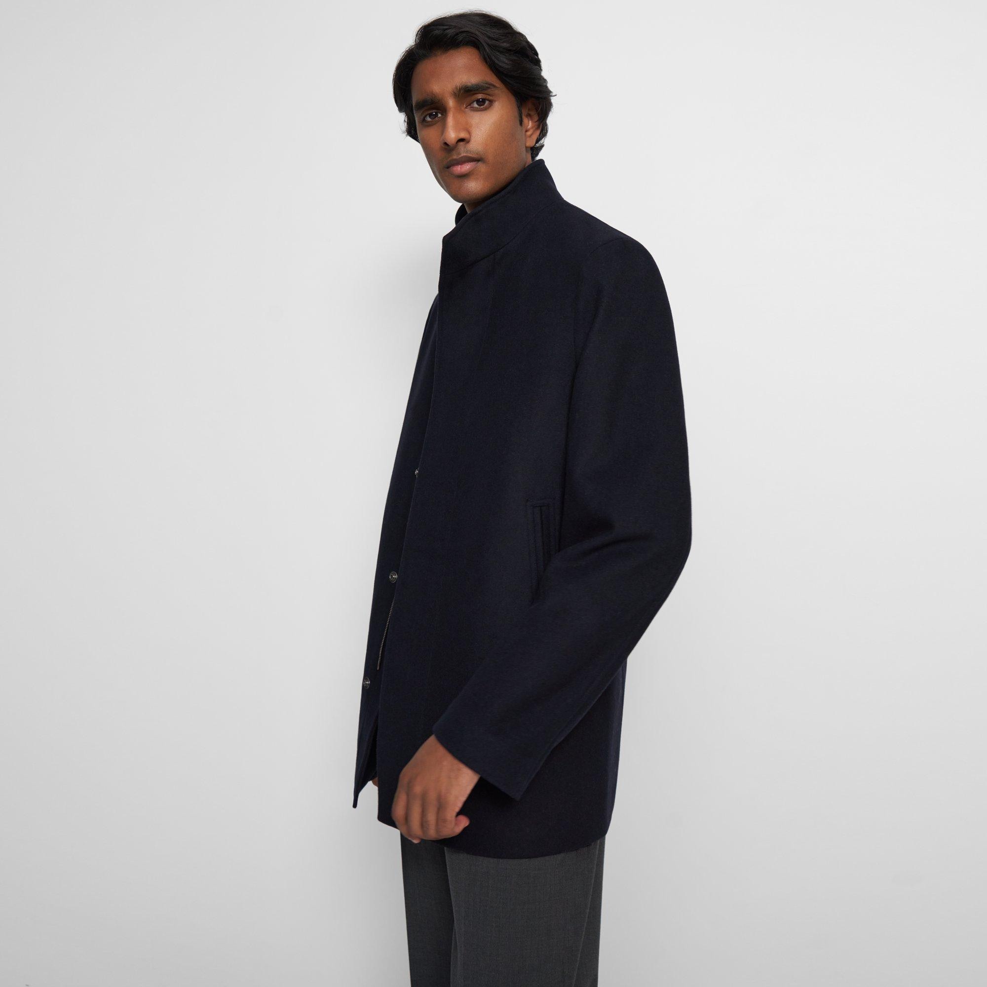 Clarence Jacket in Stretch Melton Wool