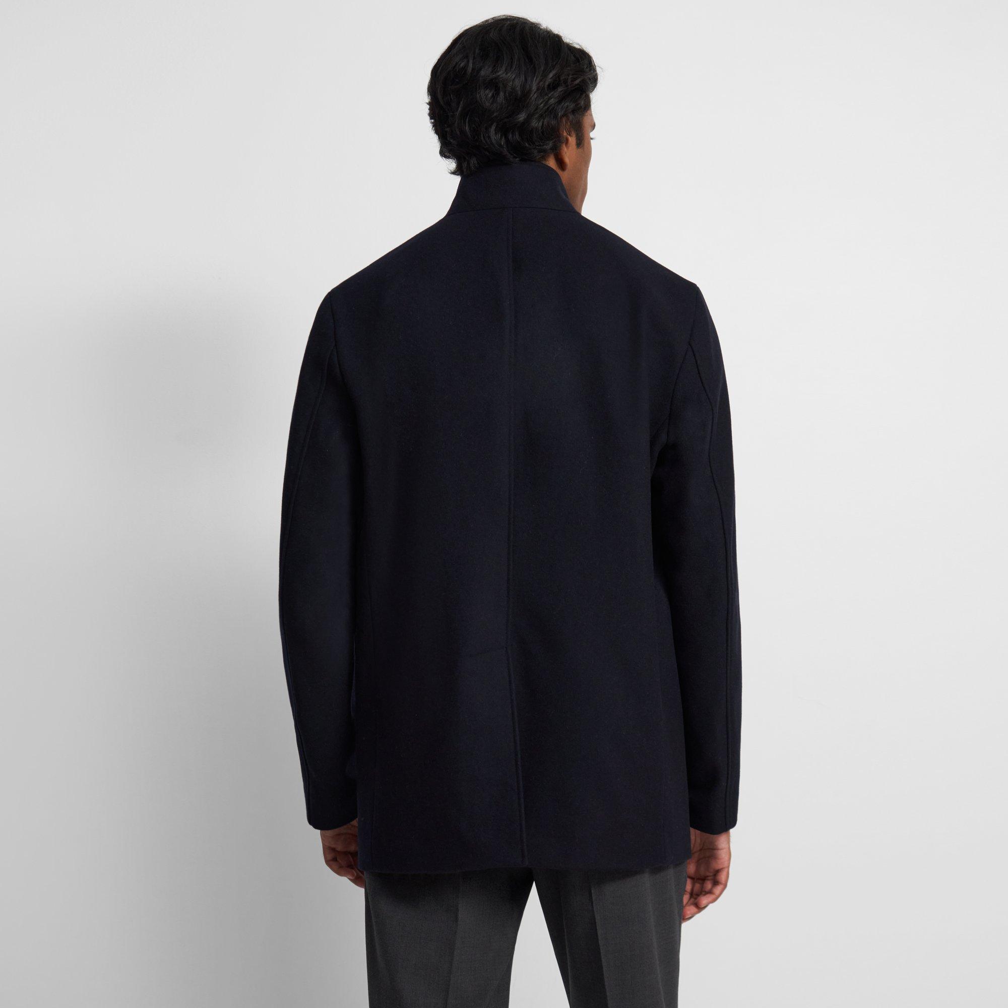 Clarence Jacket in Stretch Melton Wool