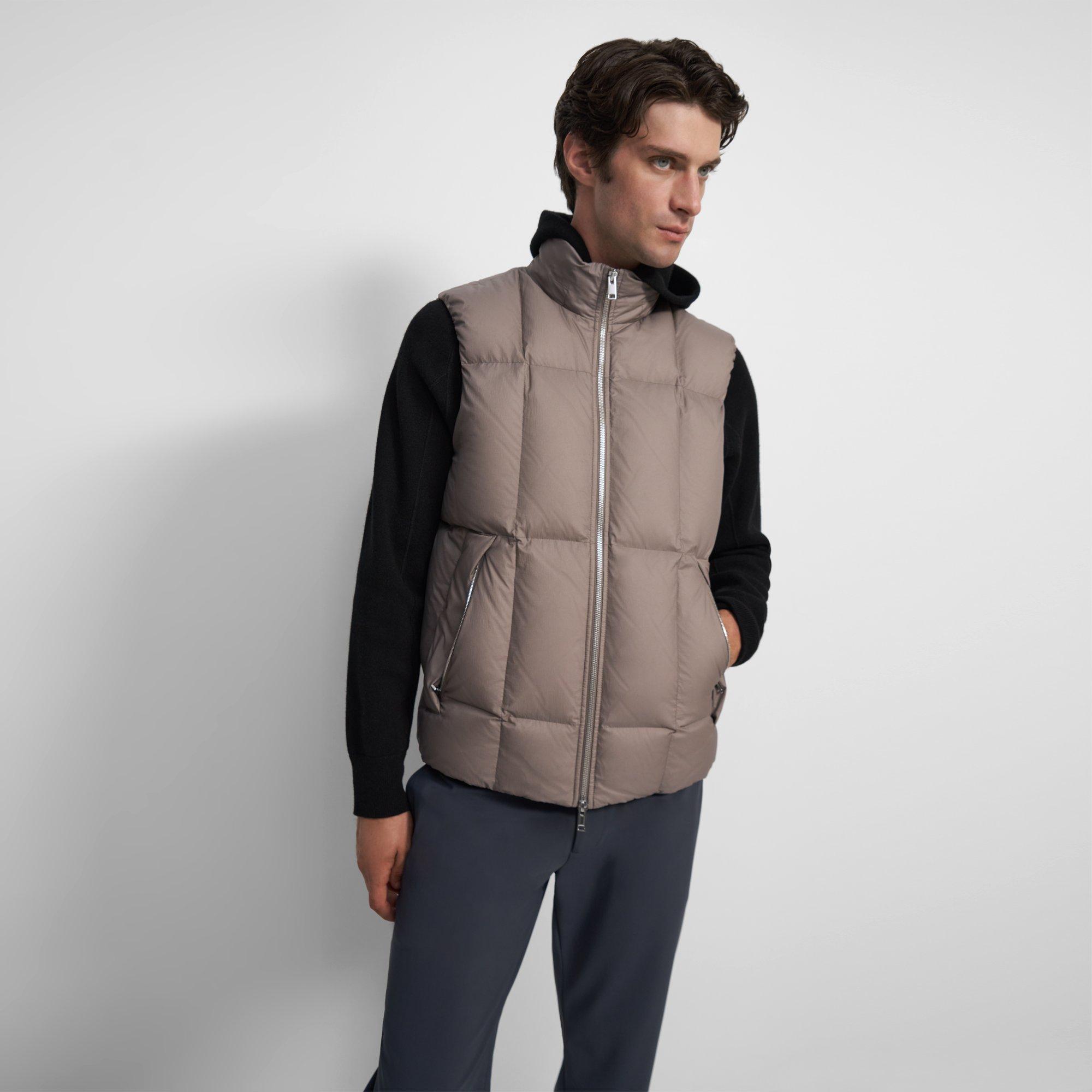 Puffer Vest in Water-Resistant Nylon