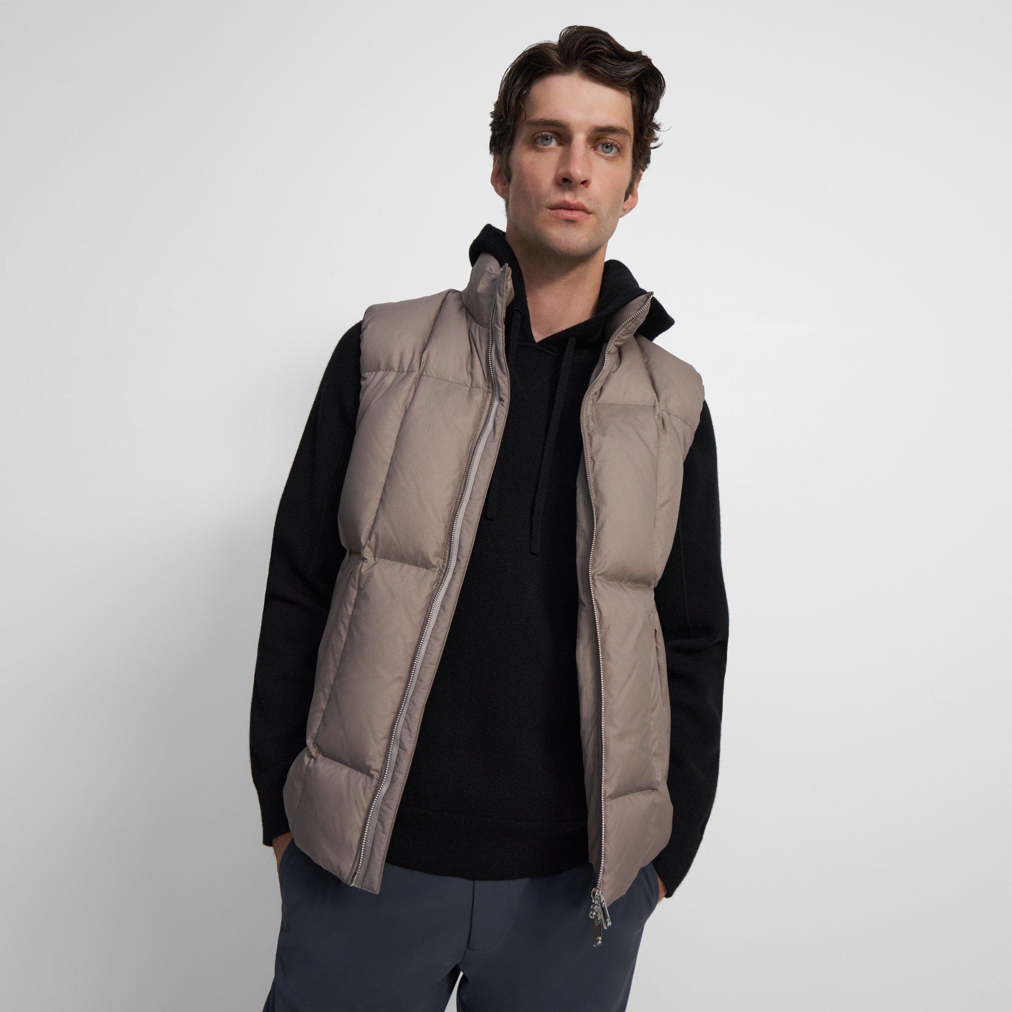 Puffer Vest in Water-Resistant Nylon