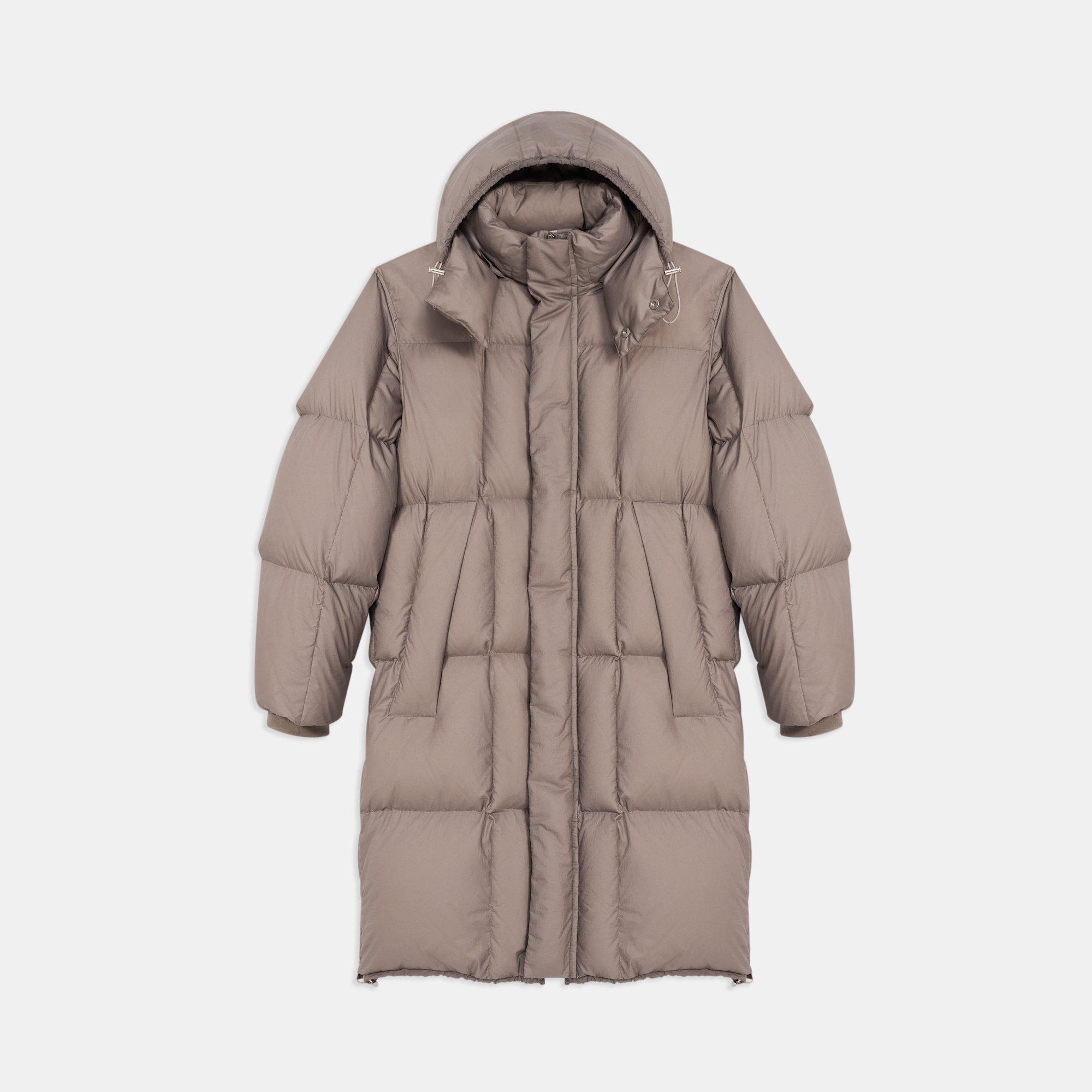 Puffer Coat in Water-Resistant Nylon