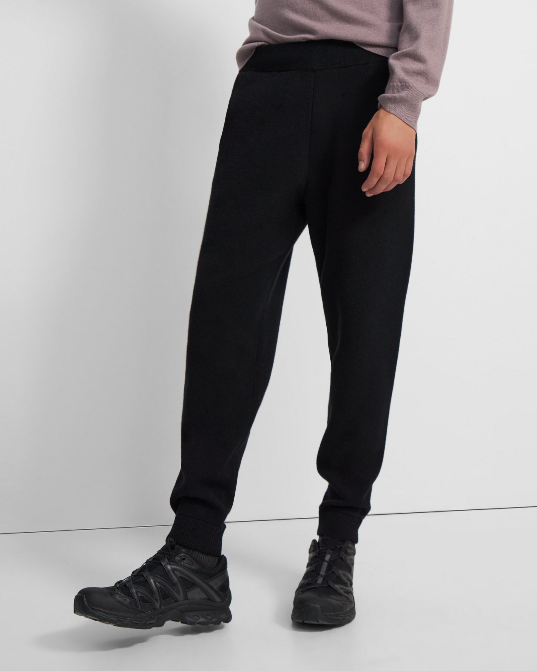 Tapered Pant in Wool-Cashmere