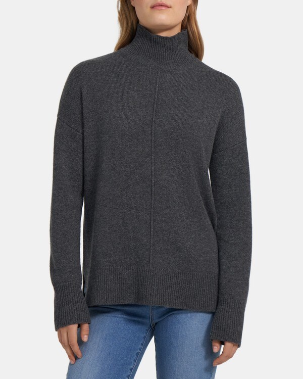 Slouchy Turtleneck in Cashmere