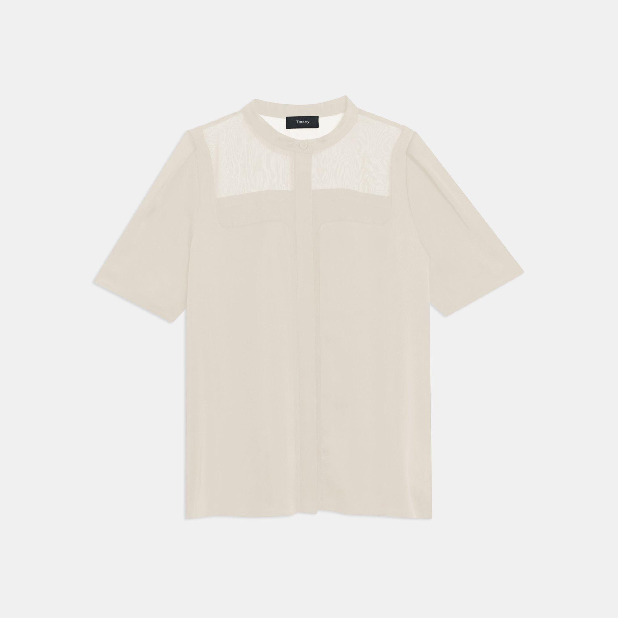 PRESENCE OF LOVE SEMI SHEER KNIT TOP